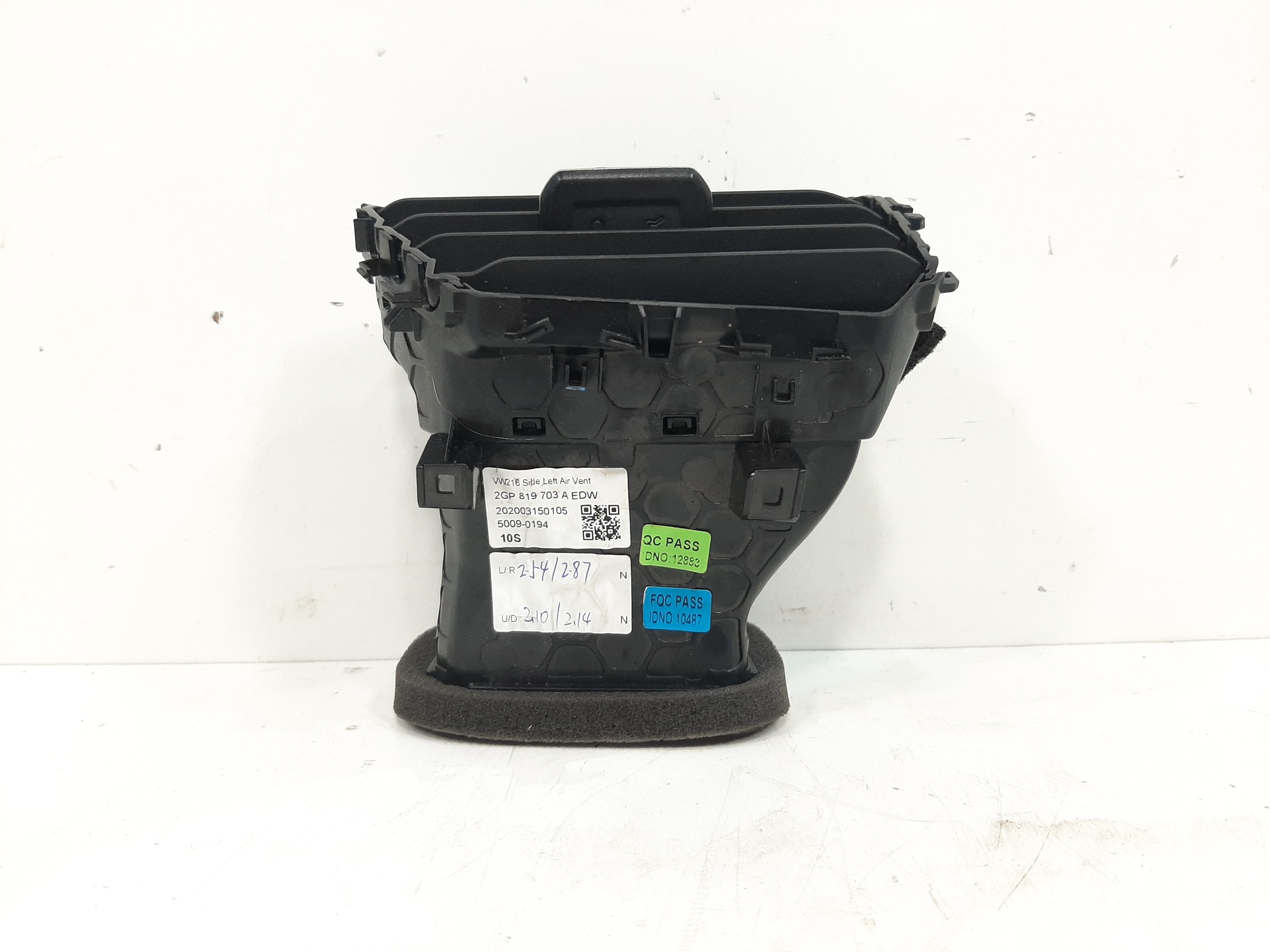 Difusor Ar Dianteiro Esquerdo Volkswagen T-cross 2019 A 2023 7