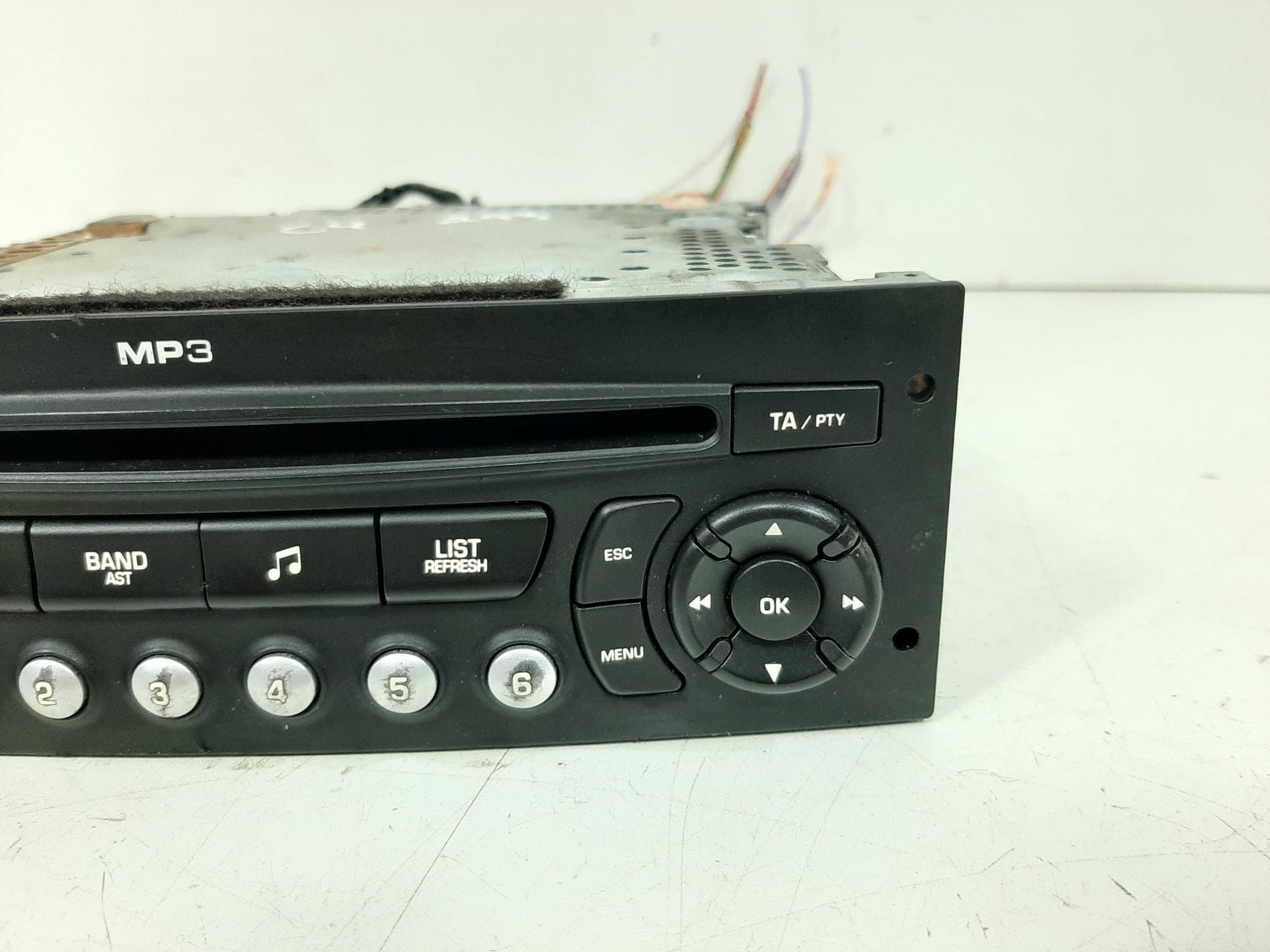 Rádio Som Cd Player C4 Hatch Pallas 2007 A 2013 Bloqueado 1