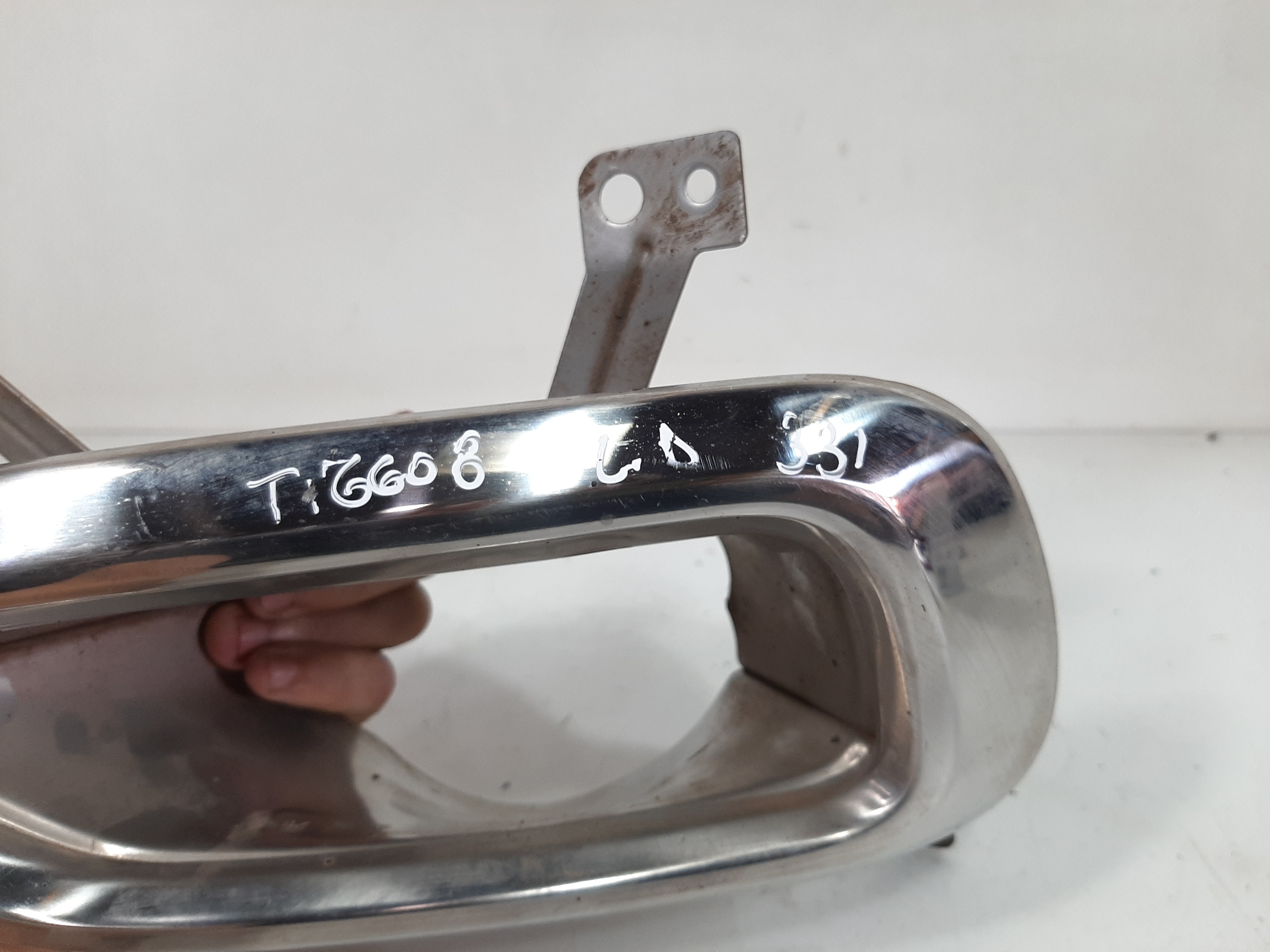 Moldura Farol Milha Chery Tiggo 8 2019 2020 2021 2022 Cromado 1