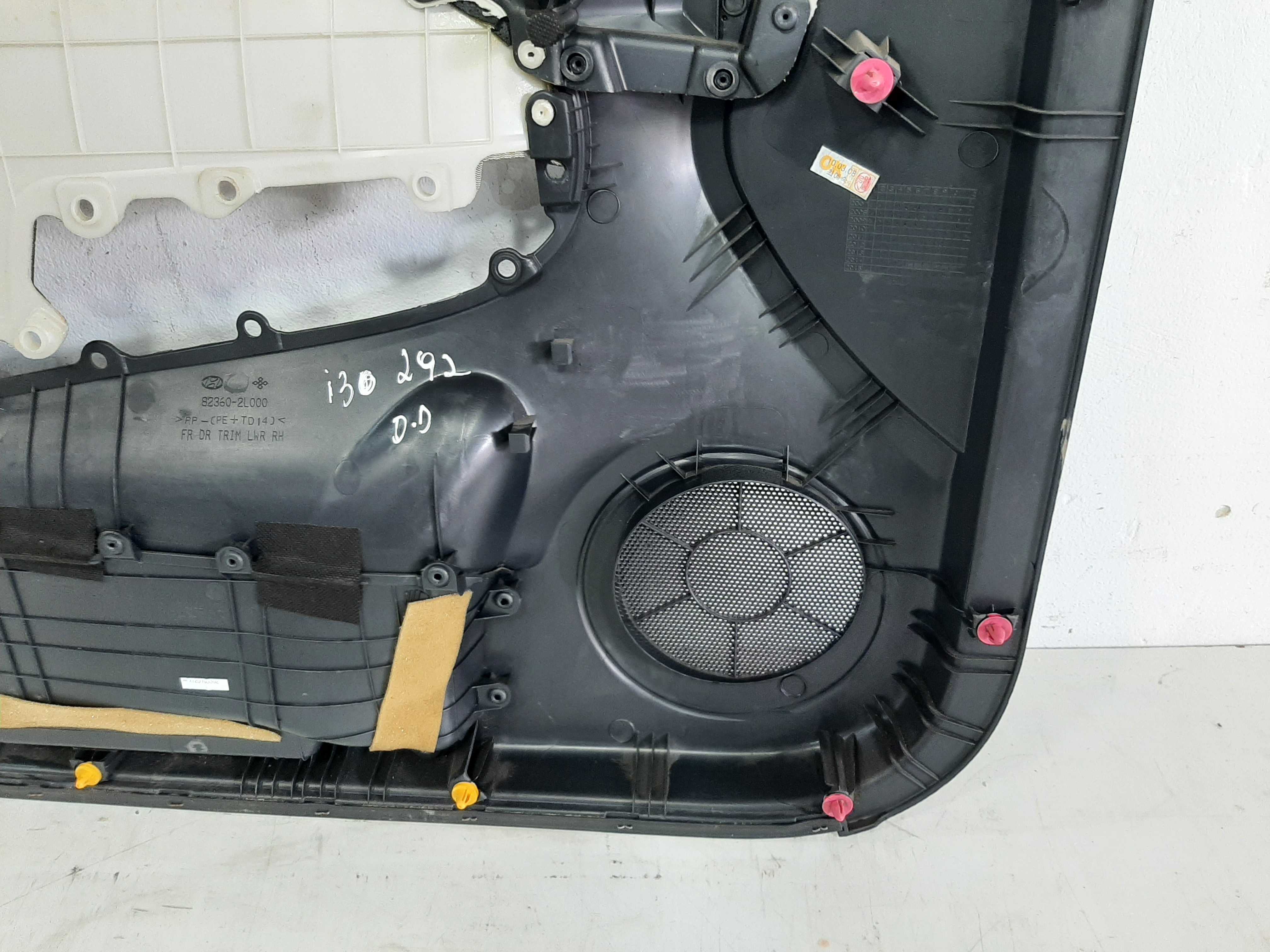 Forro Porta Dianteiro Direito Hyundai I30 2009 2010 A 2012 9