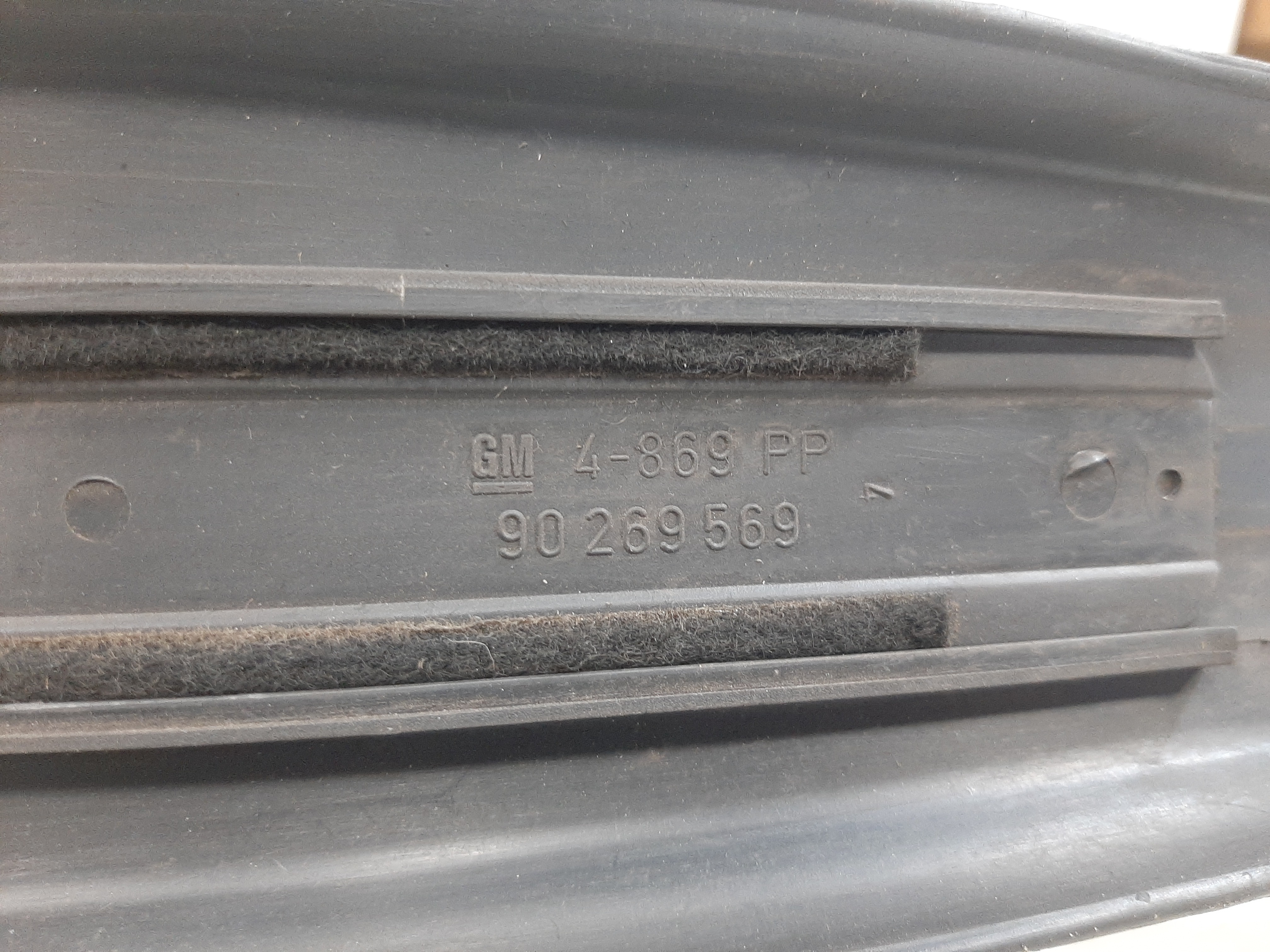 Acabamento Coluna Central Esquerda Gm Vectra 1993 A 1996 8