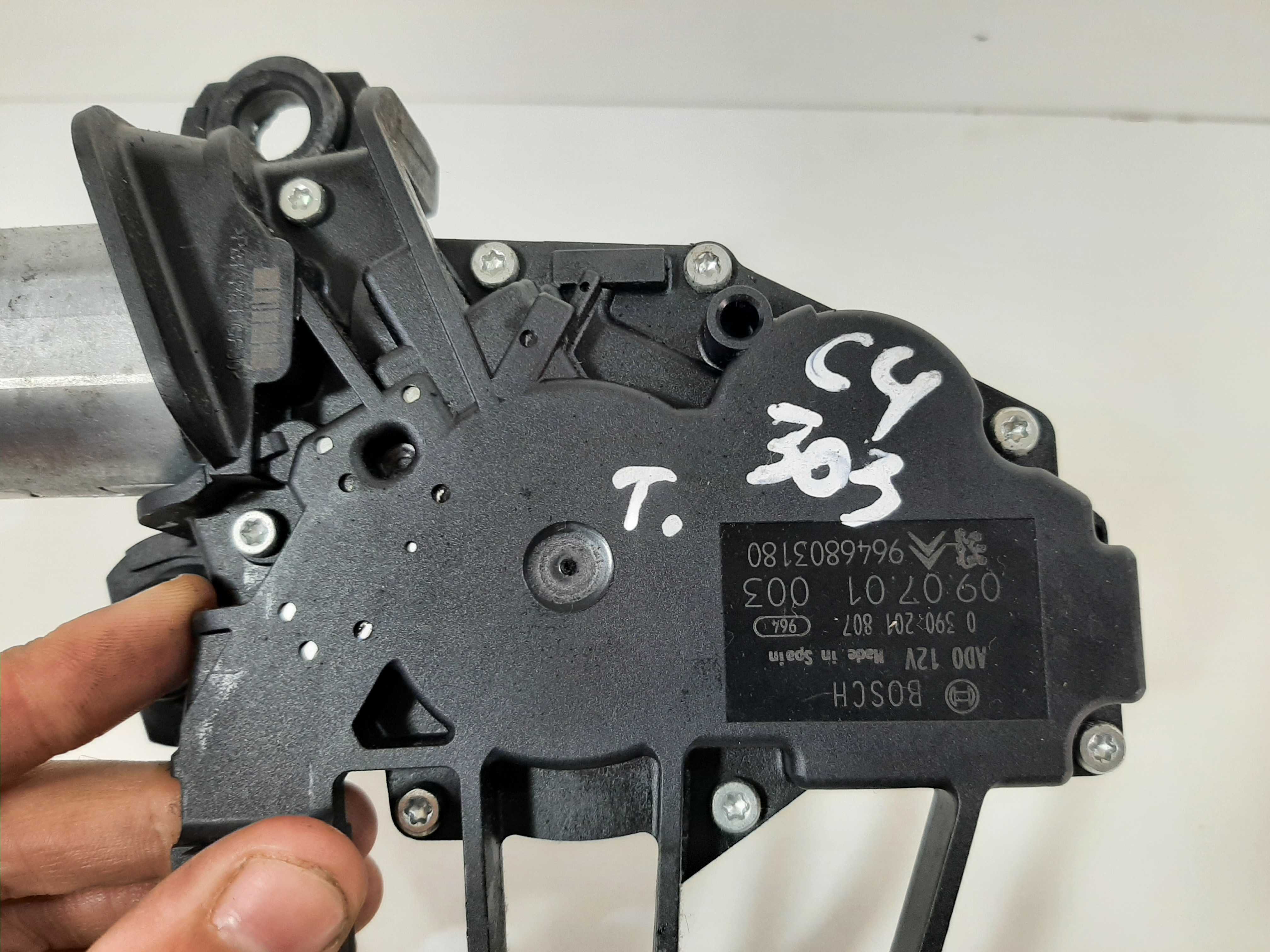 Motor Limpador Vidro Traseiro Citroen C4 Hatch 2007 A 2013 2
