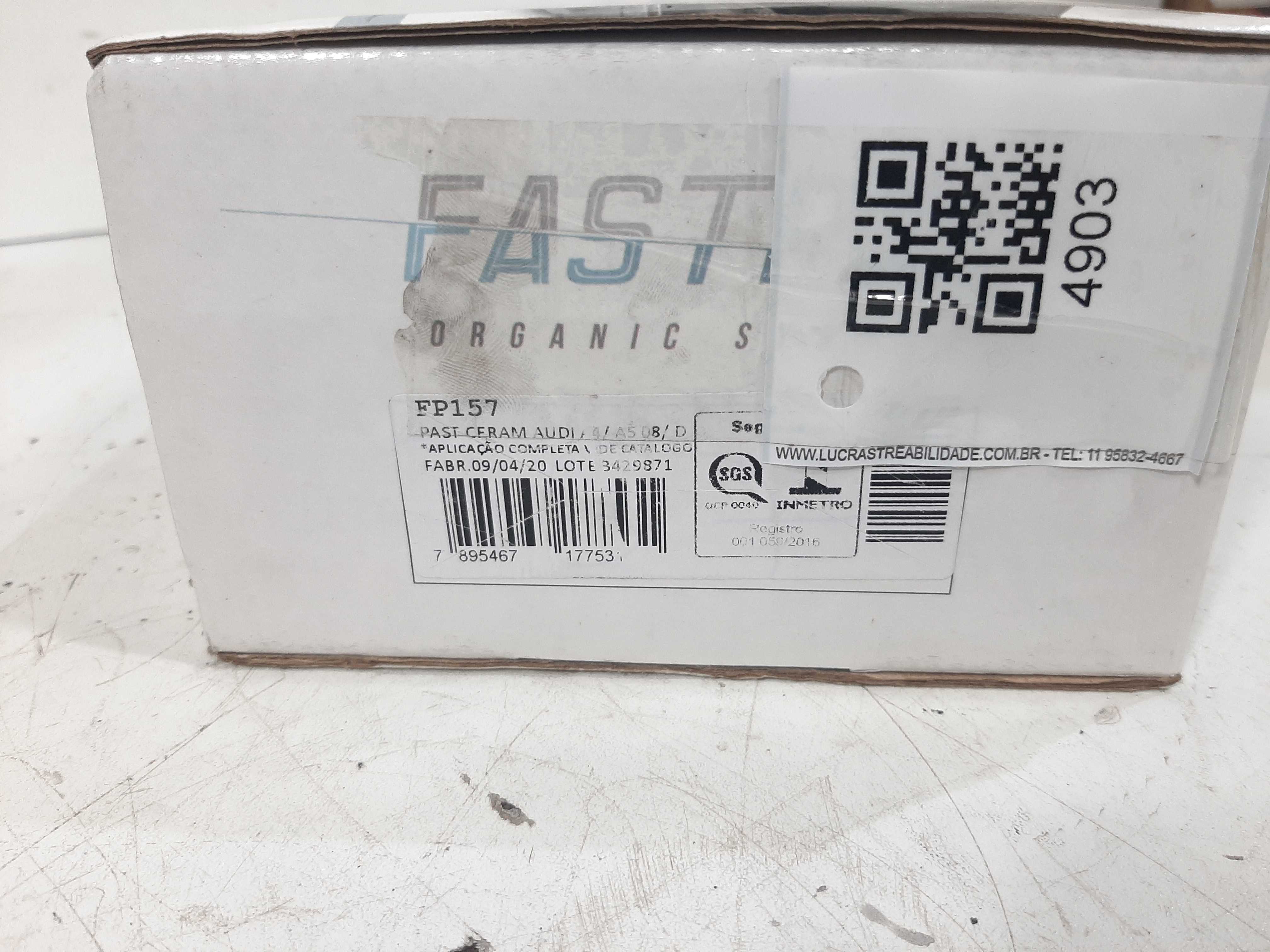 Pastilha Cerâmica Dianteiro Audi A5 2.0 Fp157 Willtec 4