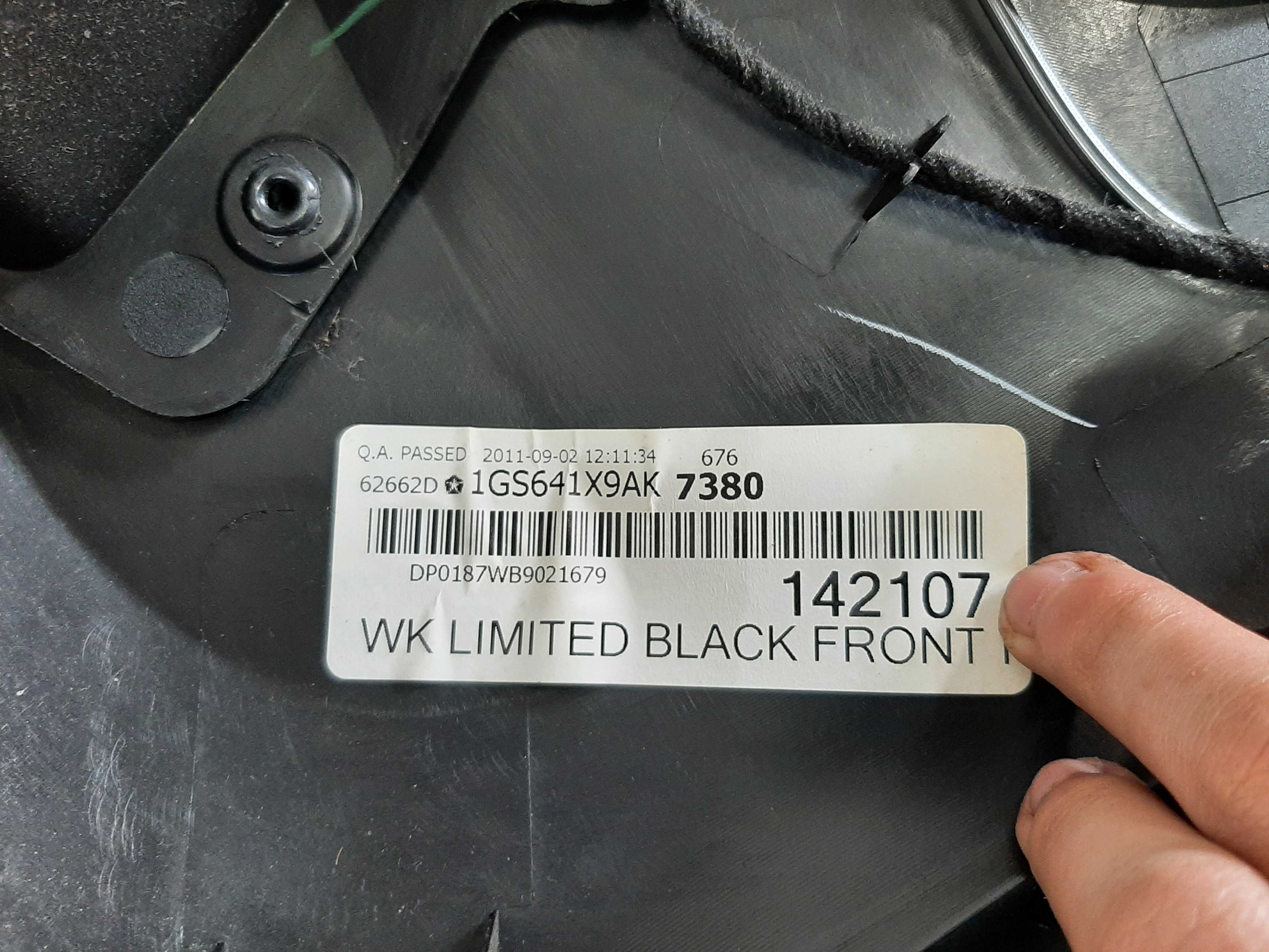 Forro Porta Dianteiro Direito Jeep Grand Cherokee 12 A 2015 6