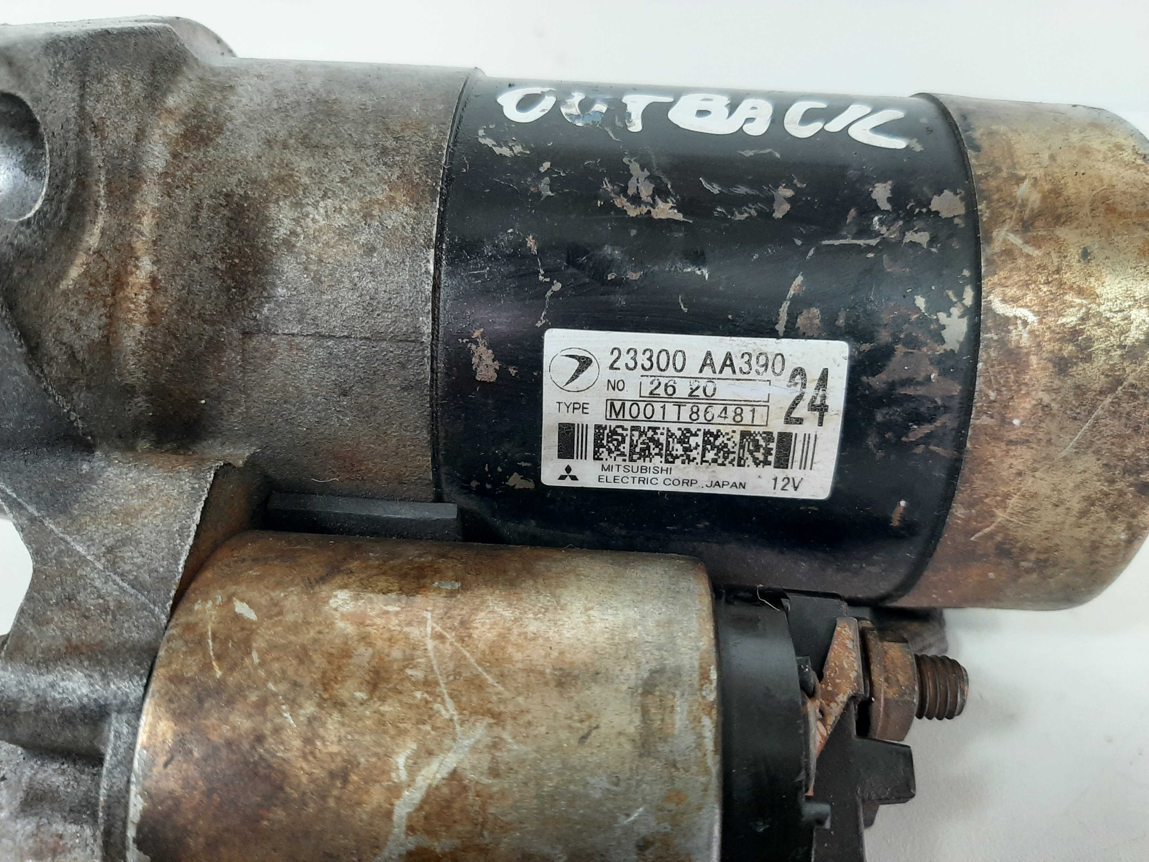 Motor Partida Arranque Subaru Outback 3.6 V6 2010 A 2014 5