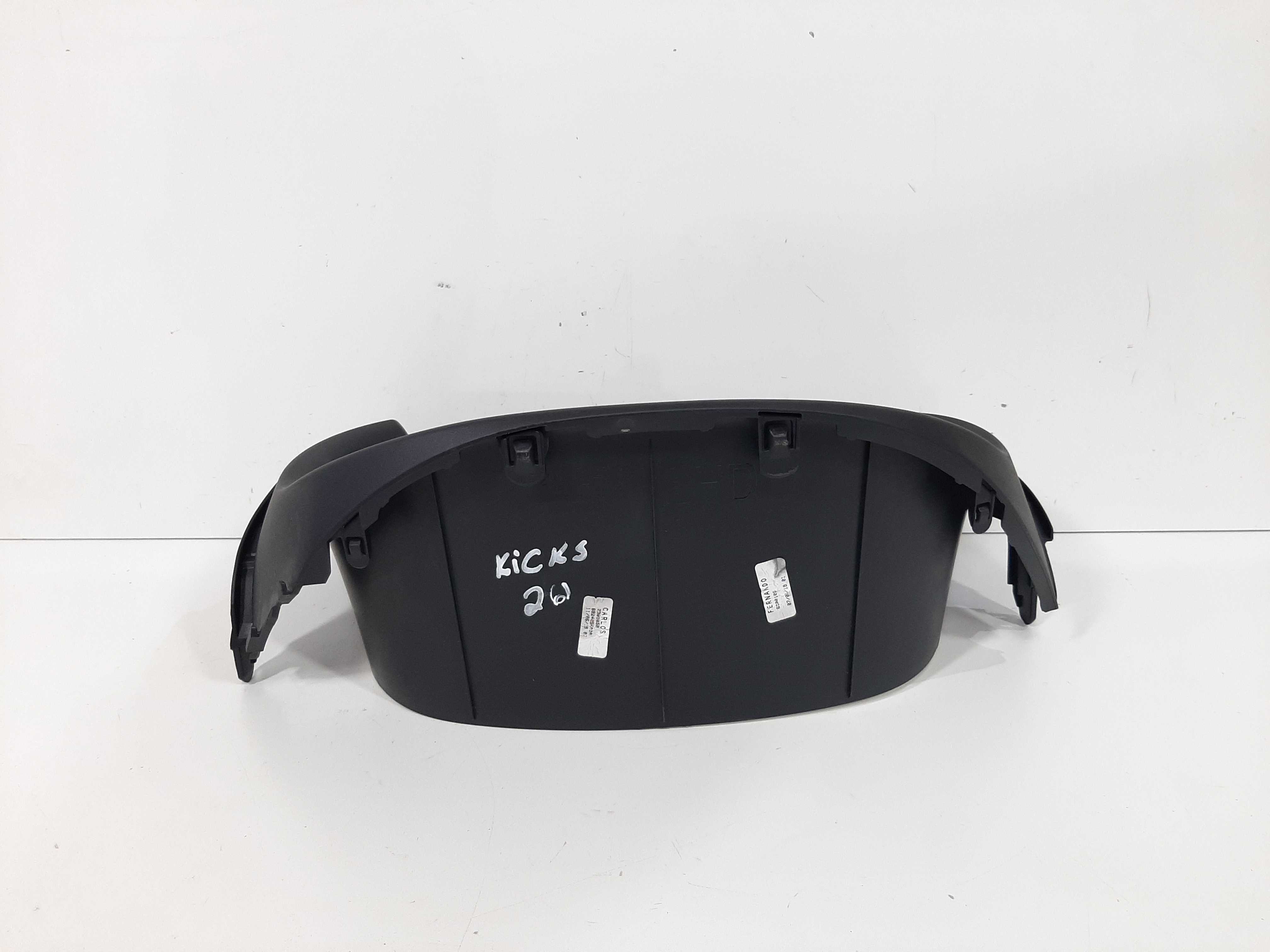 Moldura Painel Instrumento Nissan Kicks 2017 2018 A 2020 Preto 1