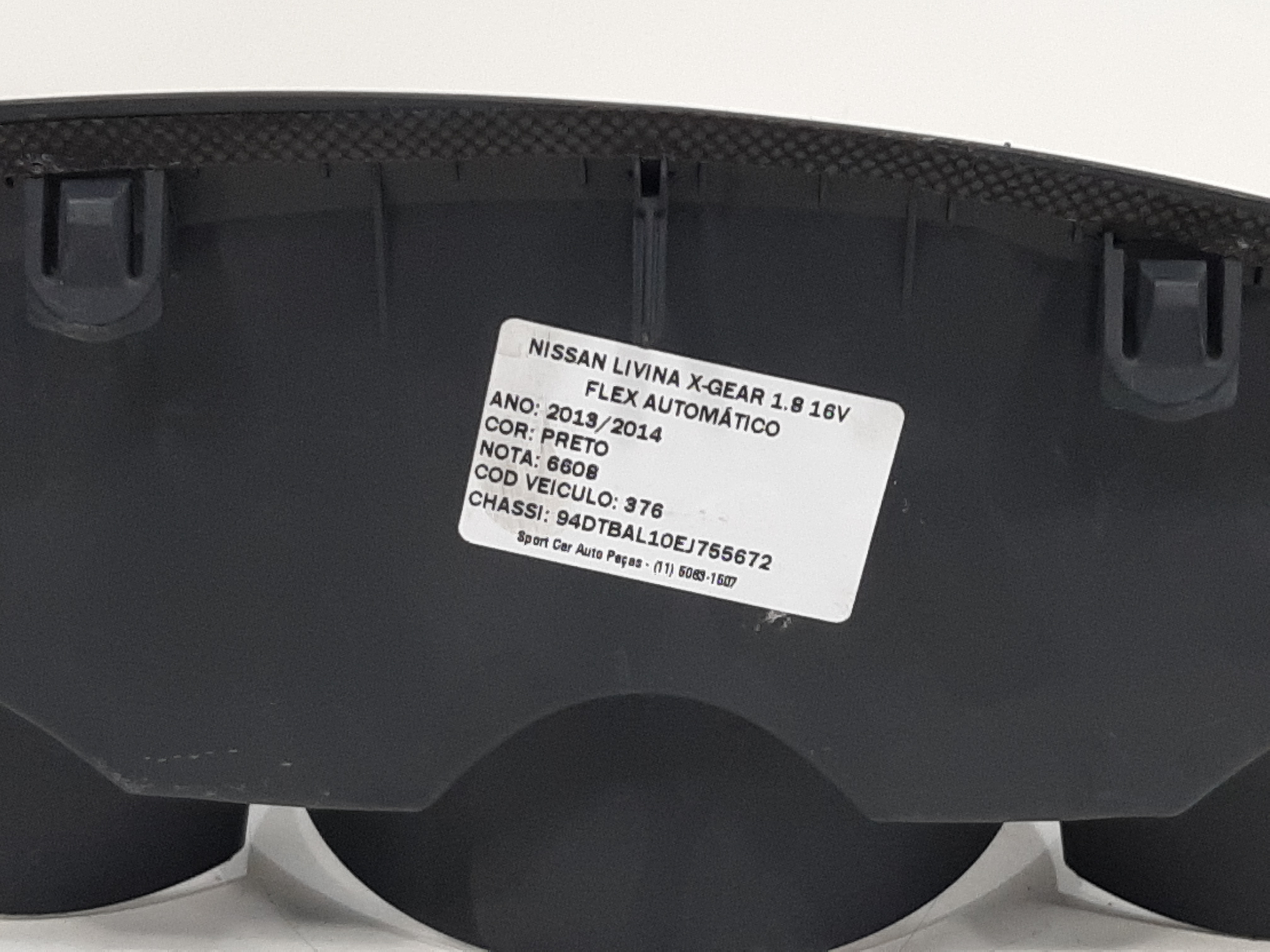 Moldura Painel Instrumentos Nissan Livina 2010 2011 A 2014 8