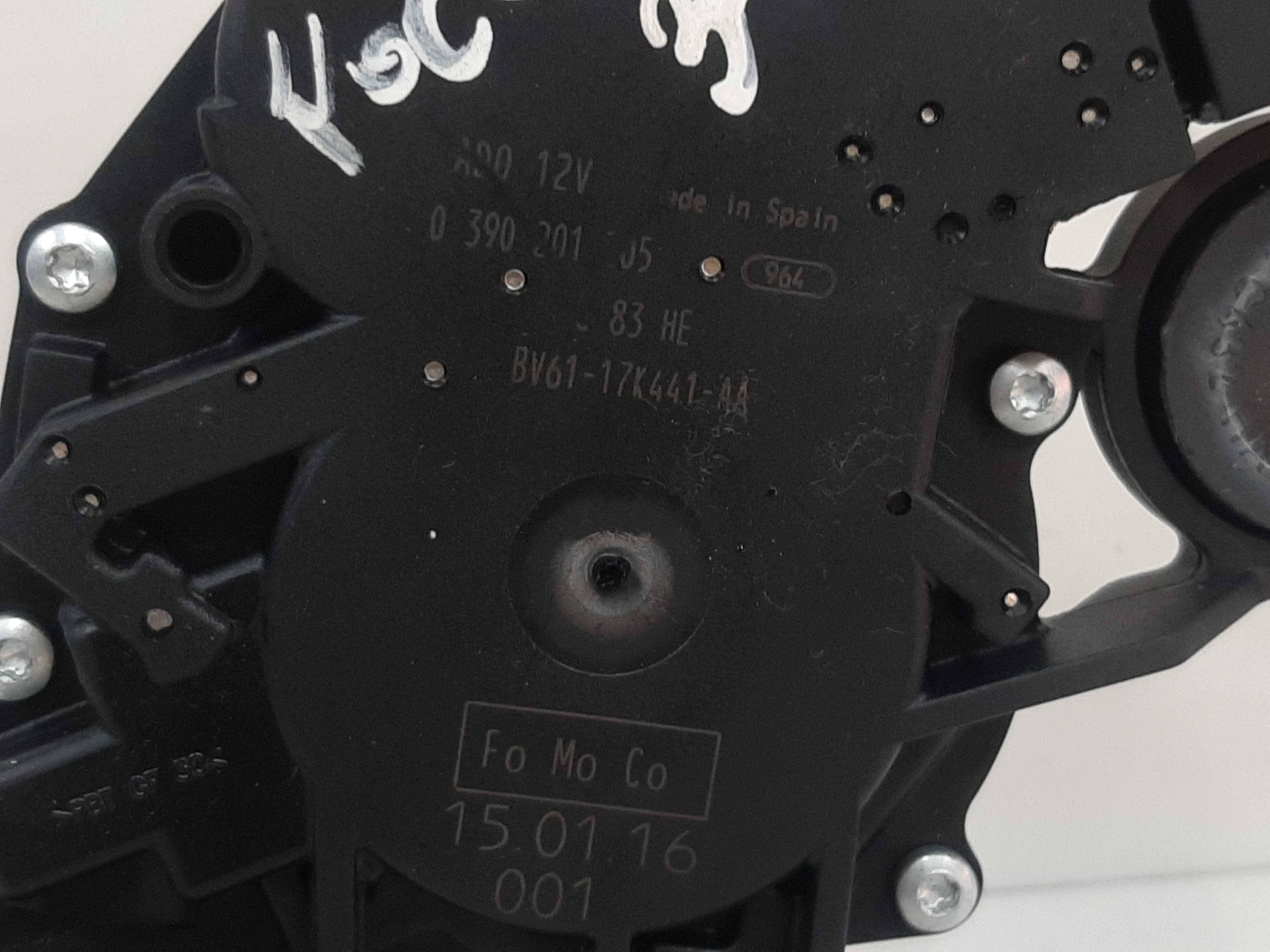 Motor Limpador Traseiro Ford Focus 2014 2015 2016 2017 2018 6