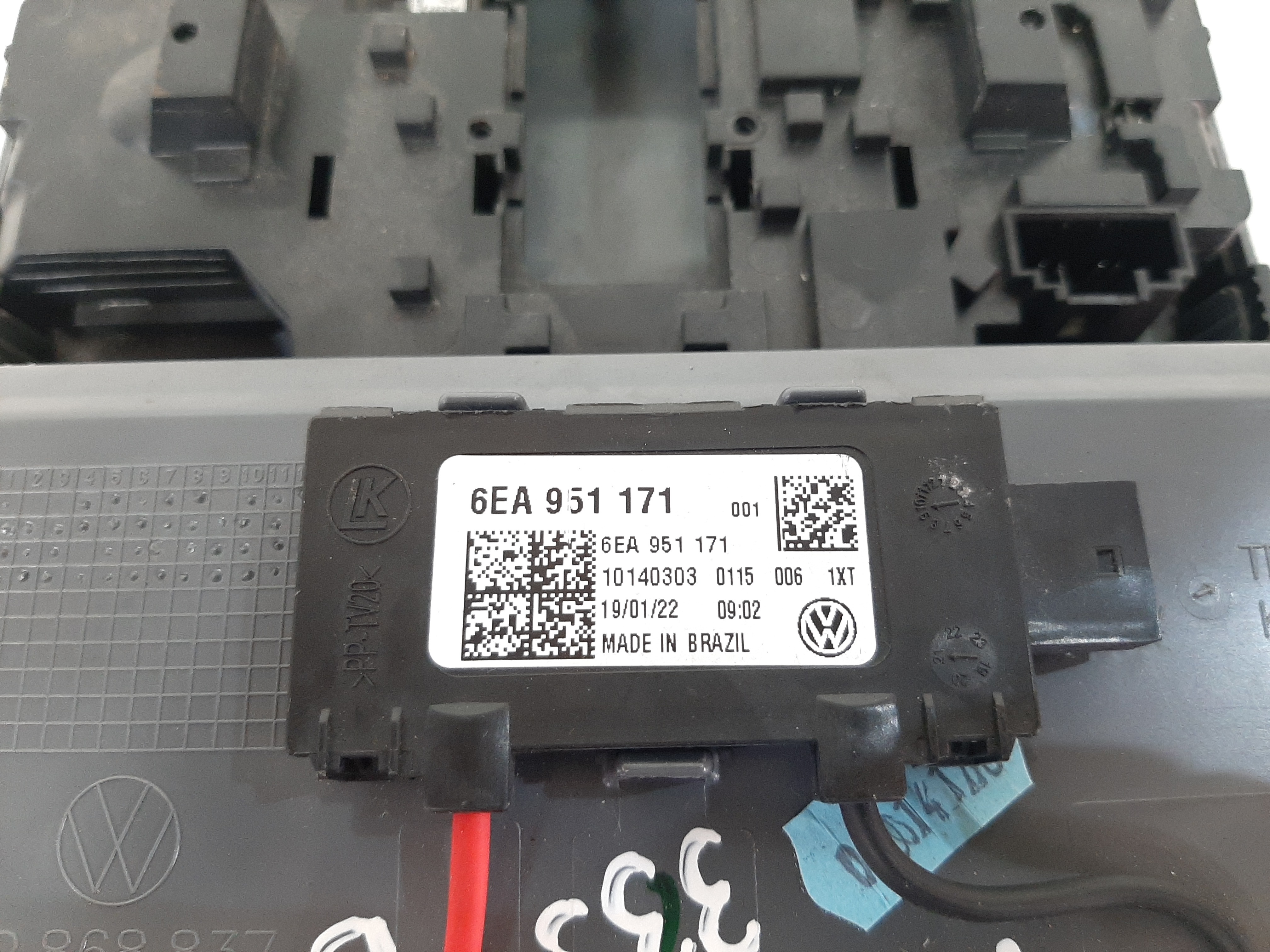 Luz Cortesia Vw Volkswagen T-cross 2019 2020 2021 2022 10