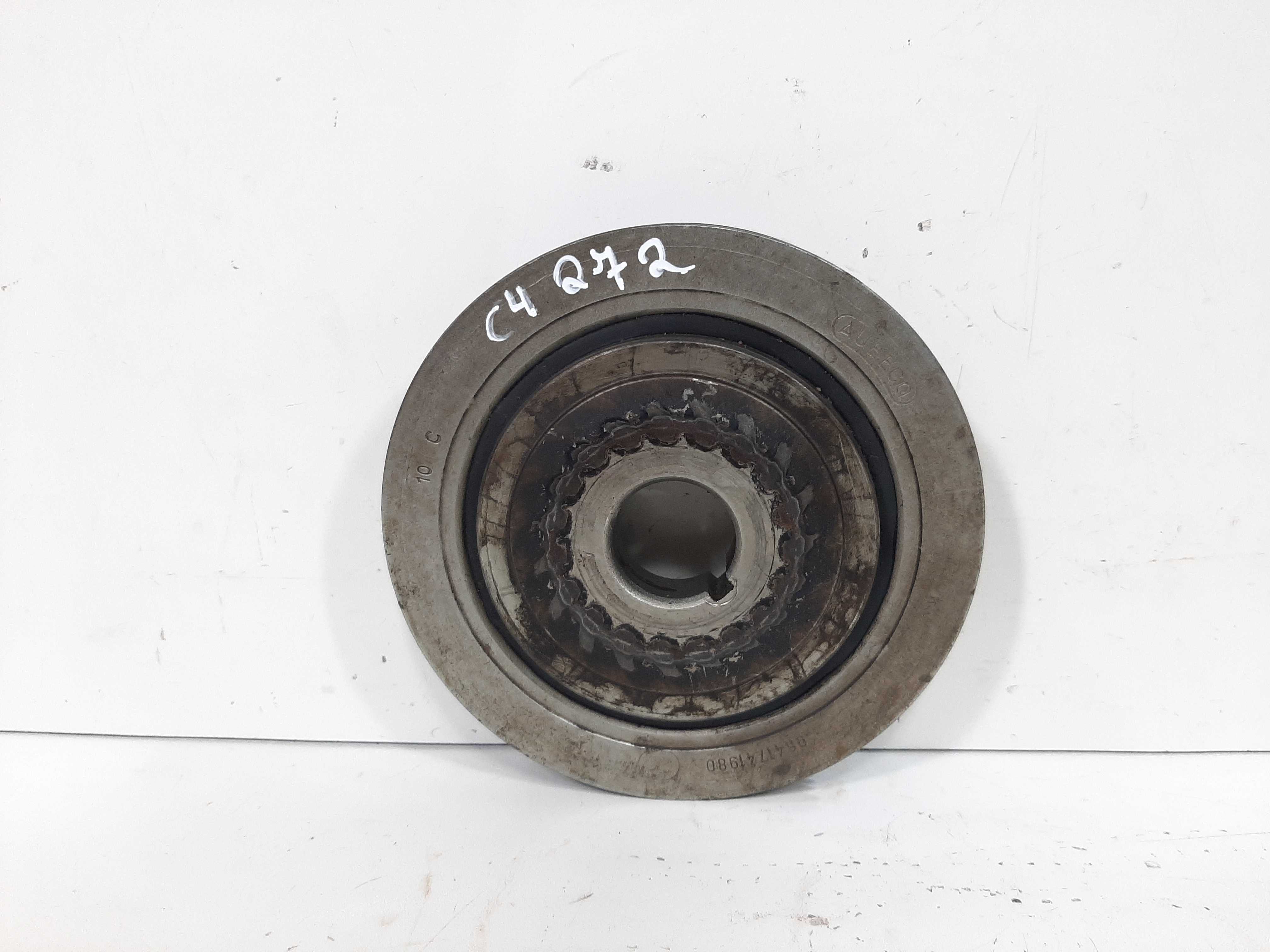 Polia Virabrequim Citroen C4 2.0 16v 2007 2008 2009 A 2013 4
