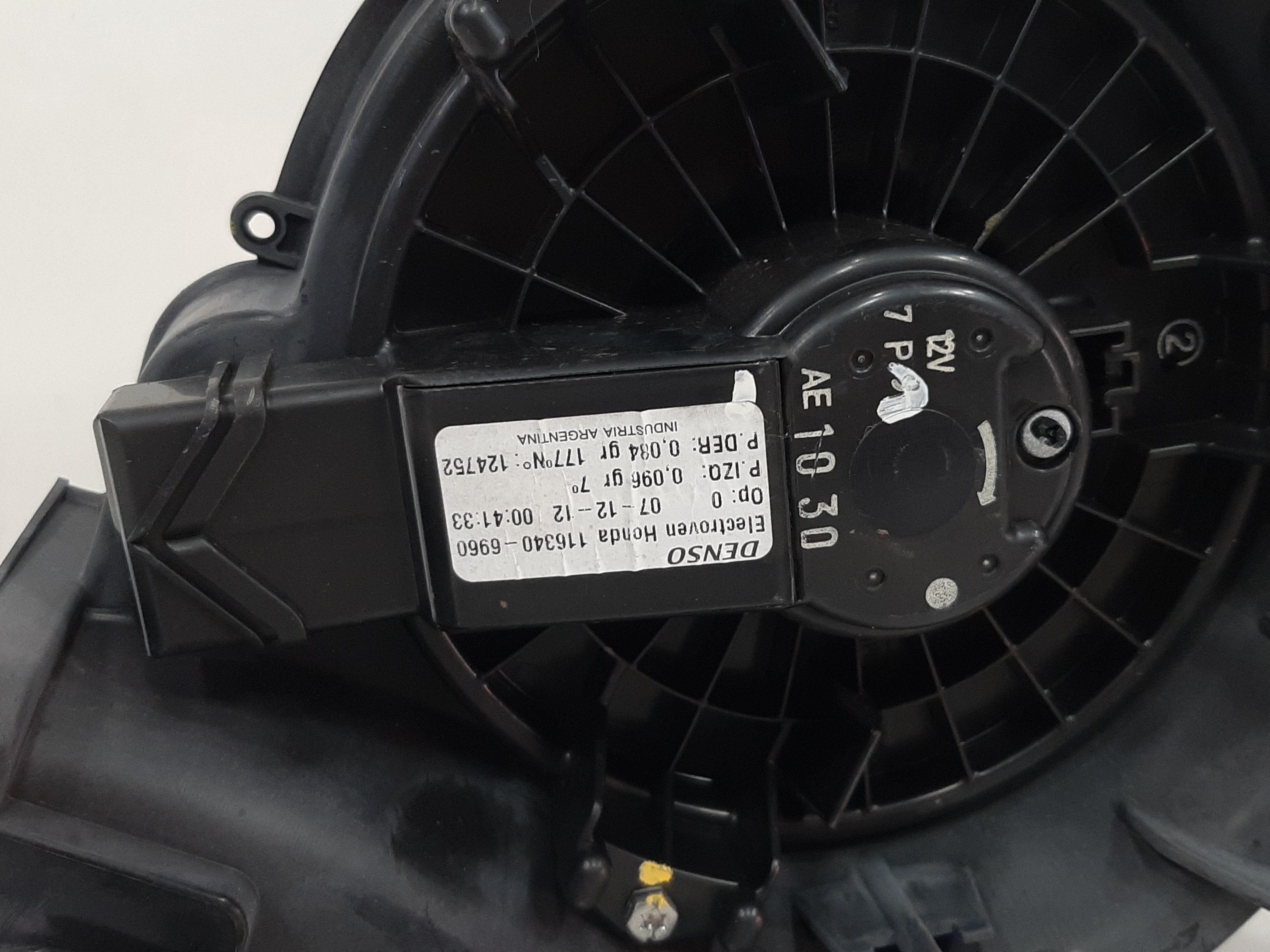 Motor Ar Forçado Honda City 1.5 2008 2009 2010 2011 A 2014 9