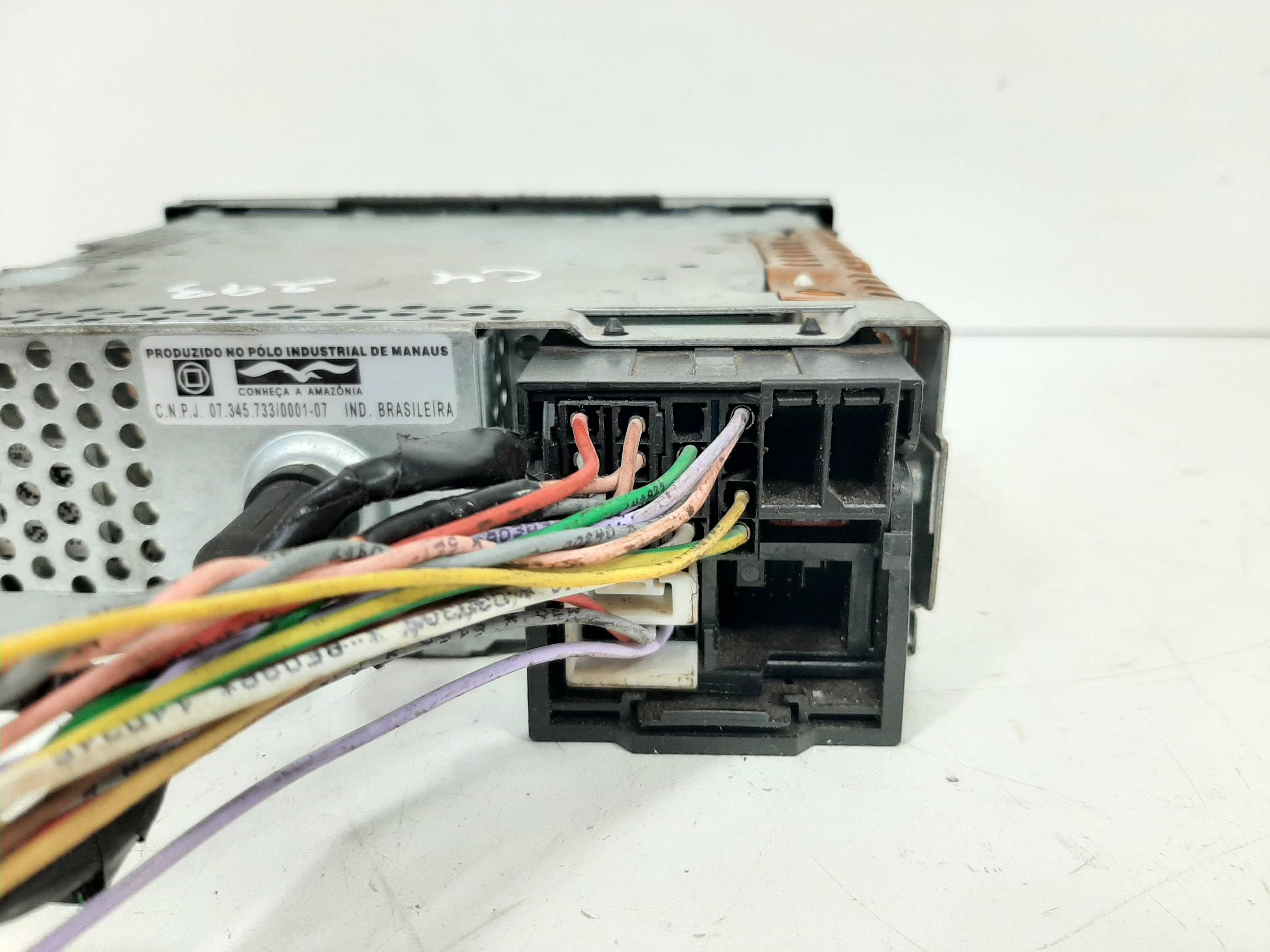 Rádio Som Cd Player C4 Hatch Pallas 2007 A 2013 Bloqueado 7