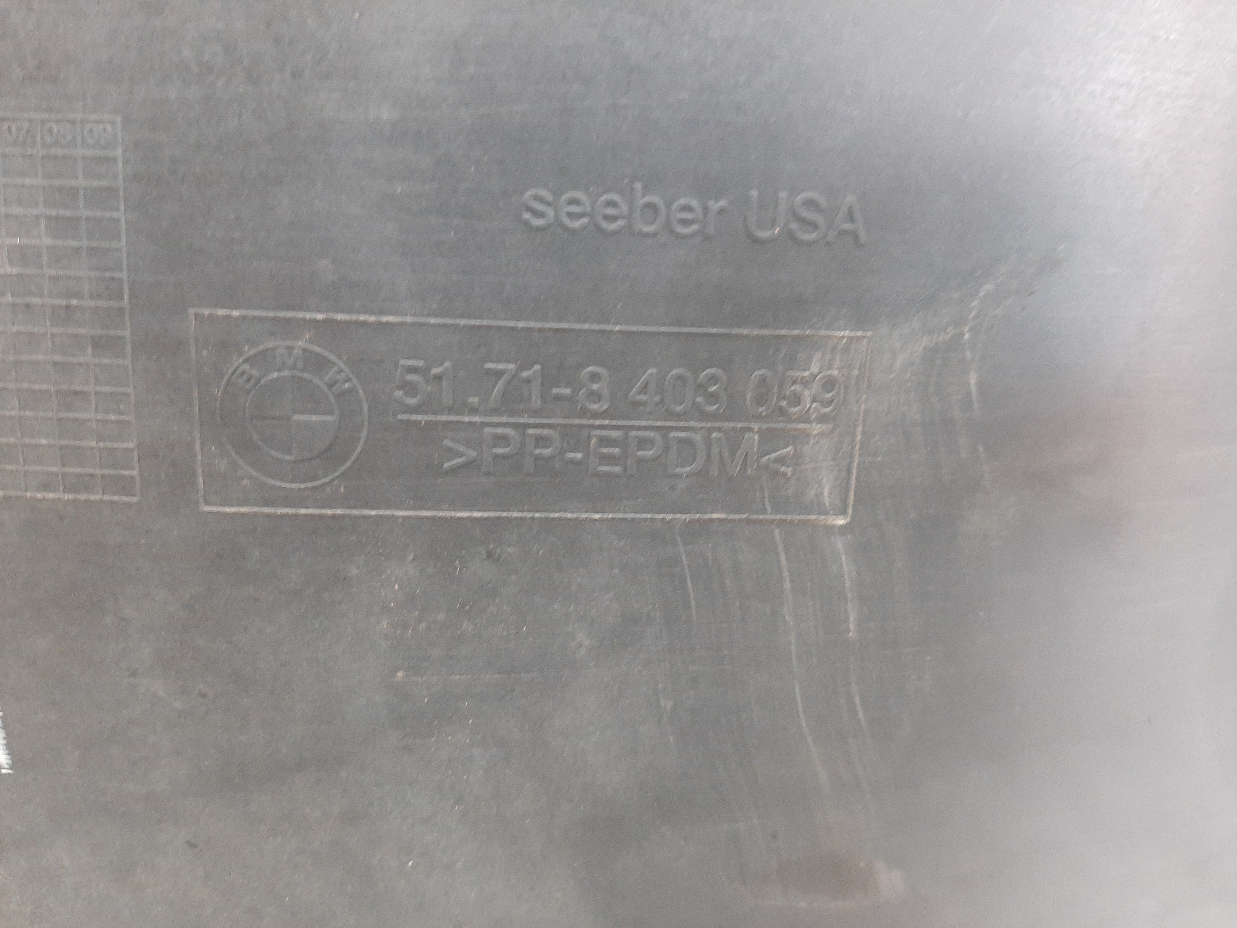 Parabarro Traseiro Esquerdo Bmw X5 E53 1999 2000 2001 A 2006 6