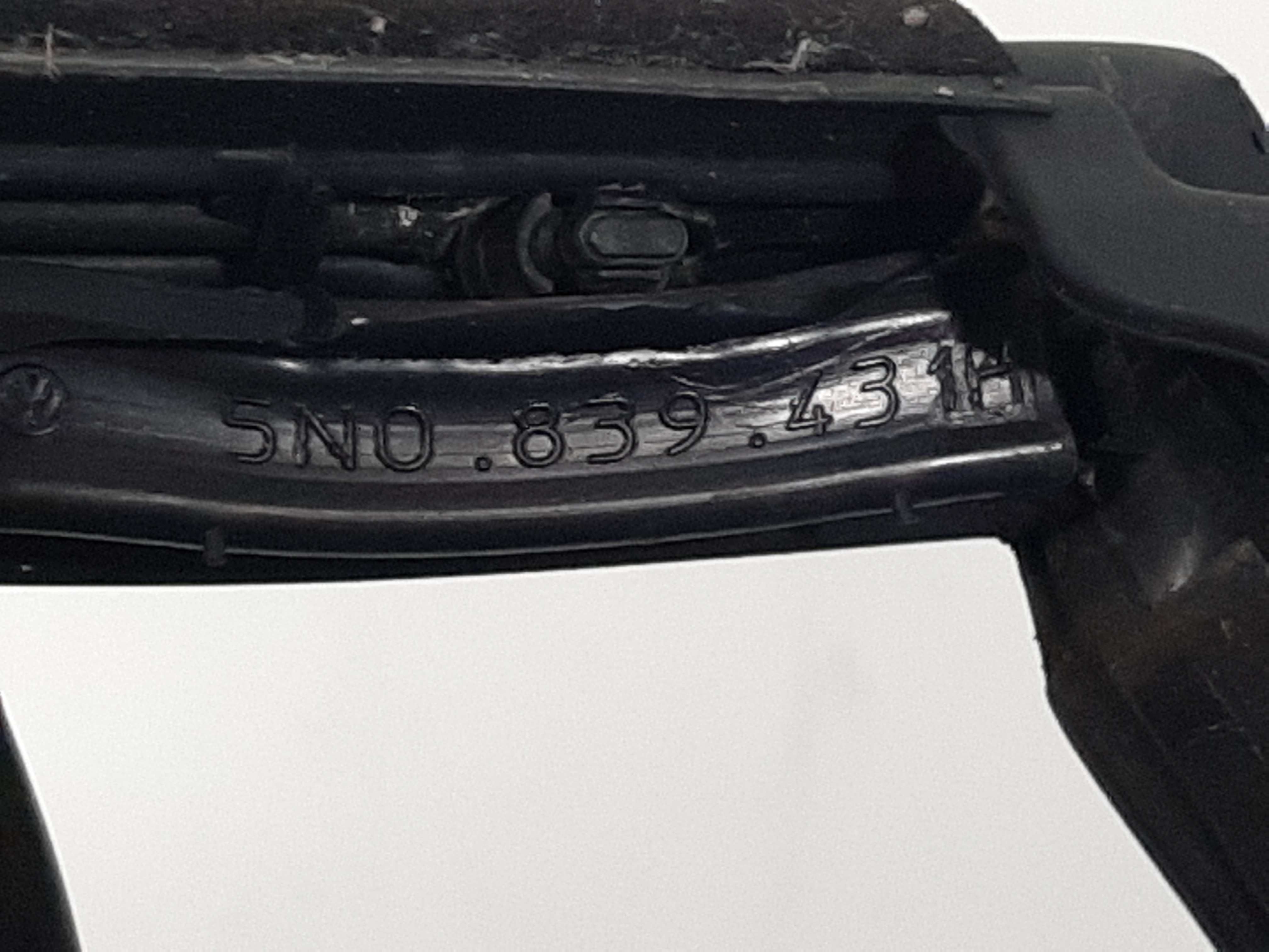 Canaleta Borracha Porta Traseira Direita Tiguan 2012 A 2017 2