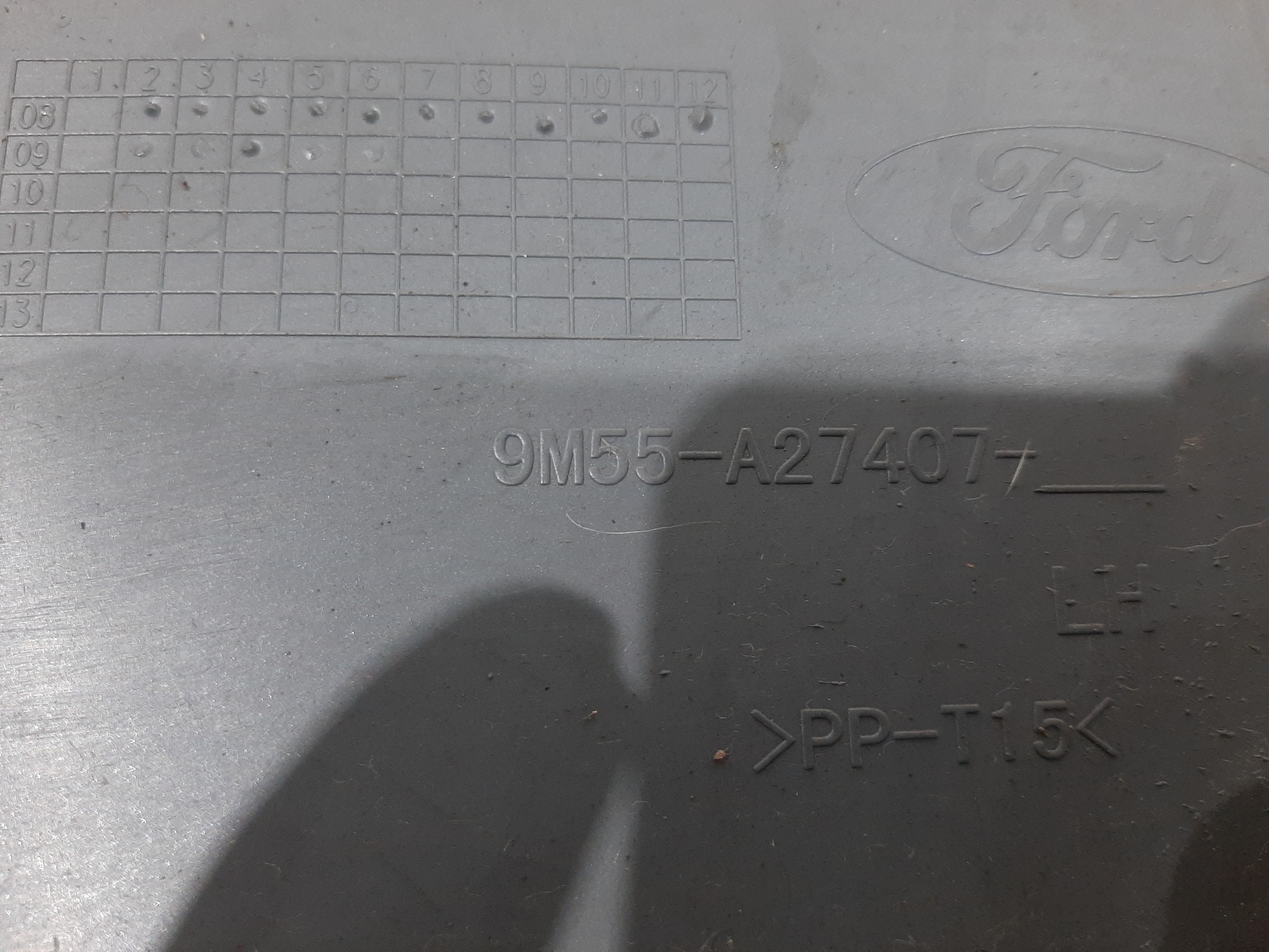 Forro Porta Traseiro Esquerdo Ford Focus 2009 A 2013 7