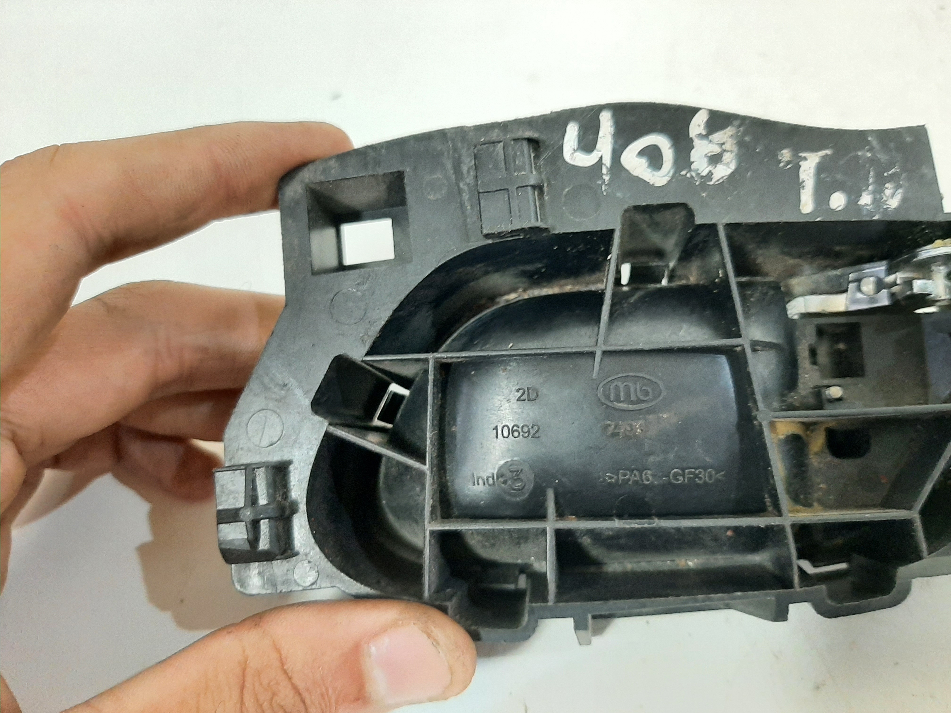 Maçaneta Interna Traseiro Direito Peugeot 408 Allure 2012 8