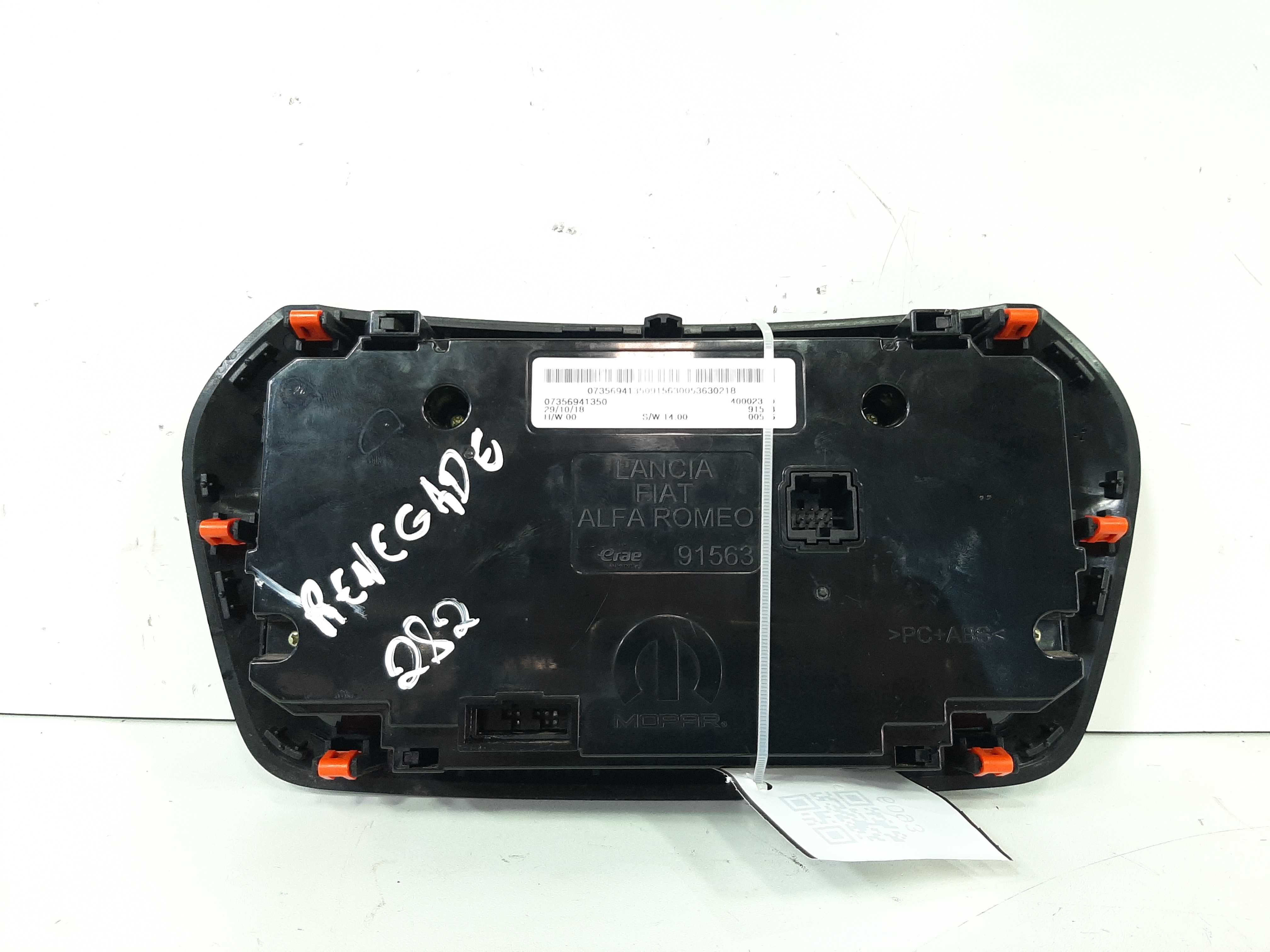 Comando Ar Condicionado Central Jeep Renegade 2017 A 2020 6