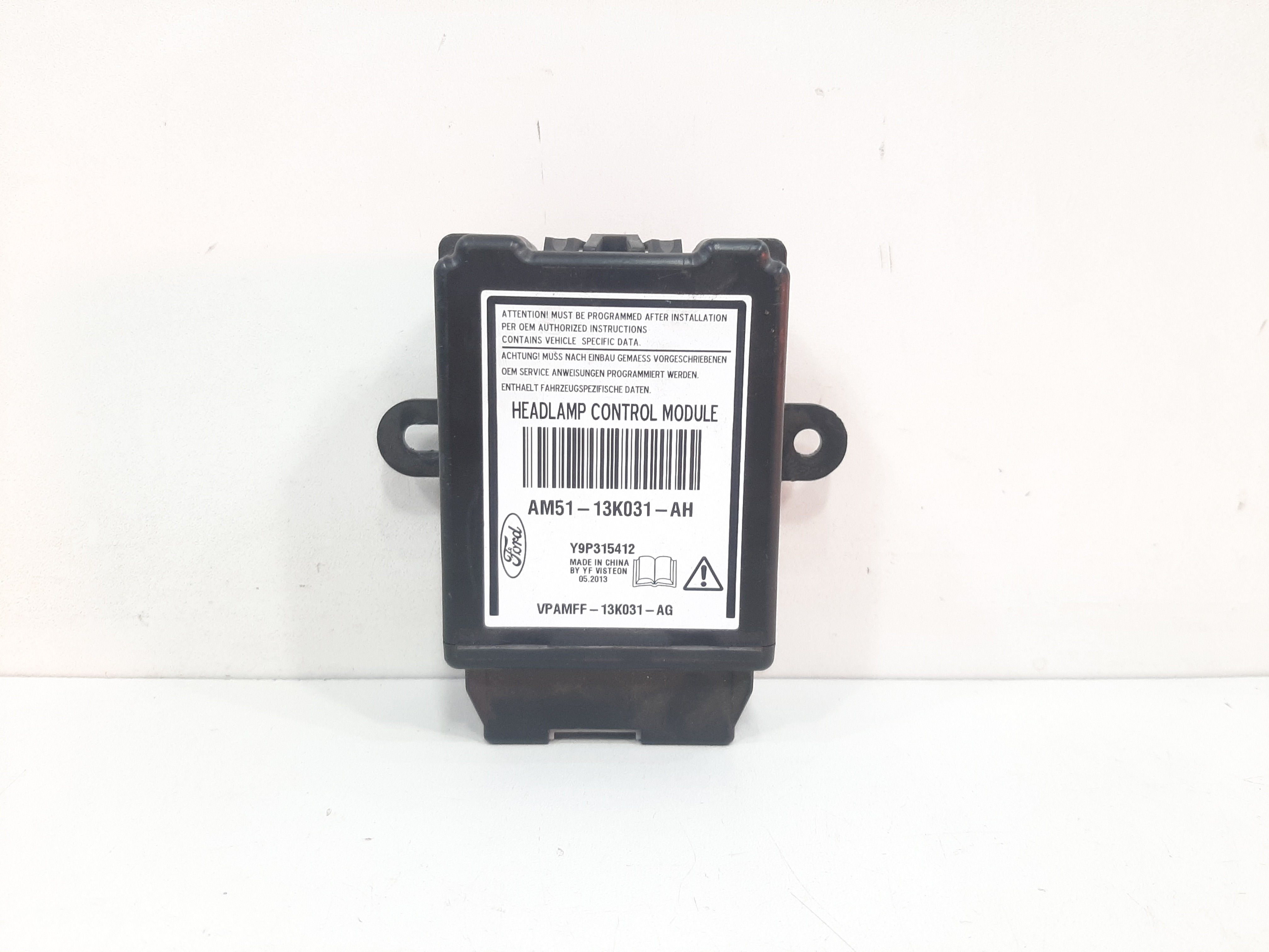 Módulo Controle Luz Headlamp Ford Focus 2014 2015 A 2018 9