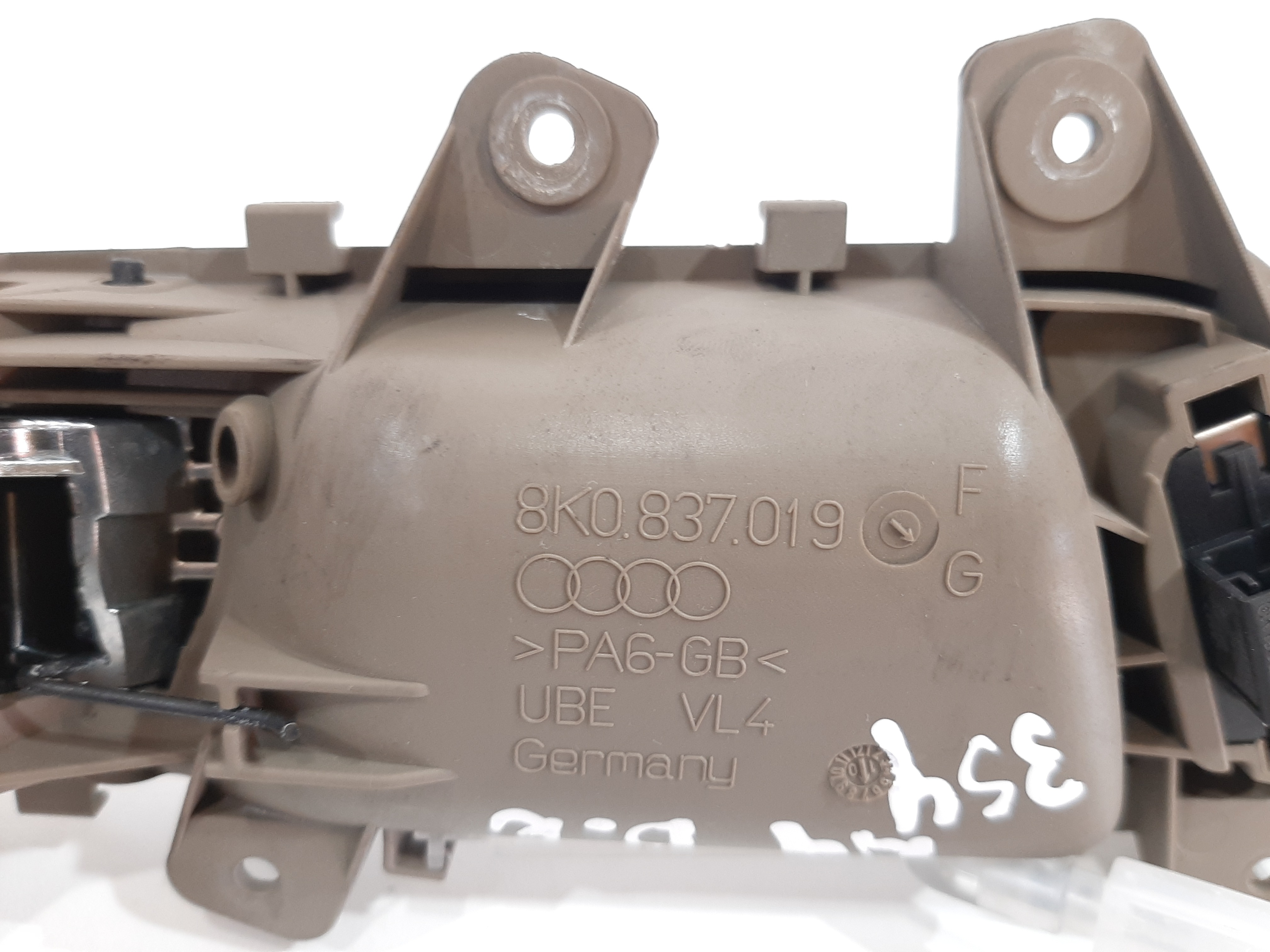 Maçaneta Interna Dianteira Esquerda Bege Audi A4 2008 A 2015 4