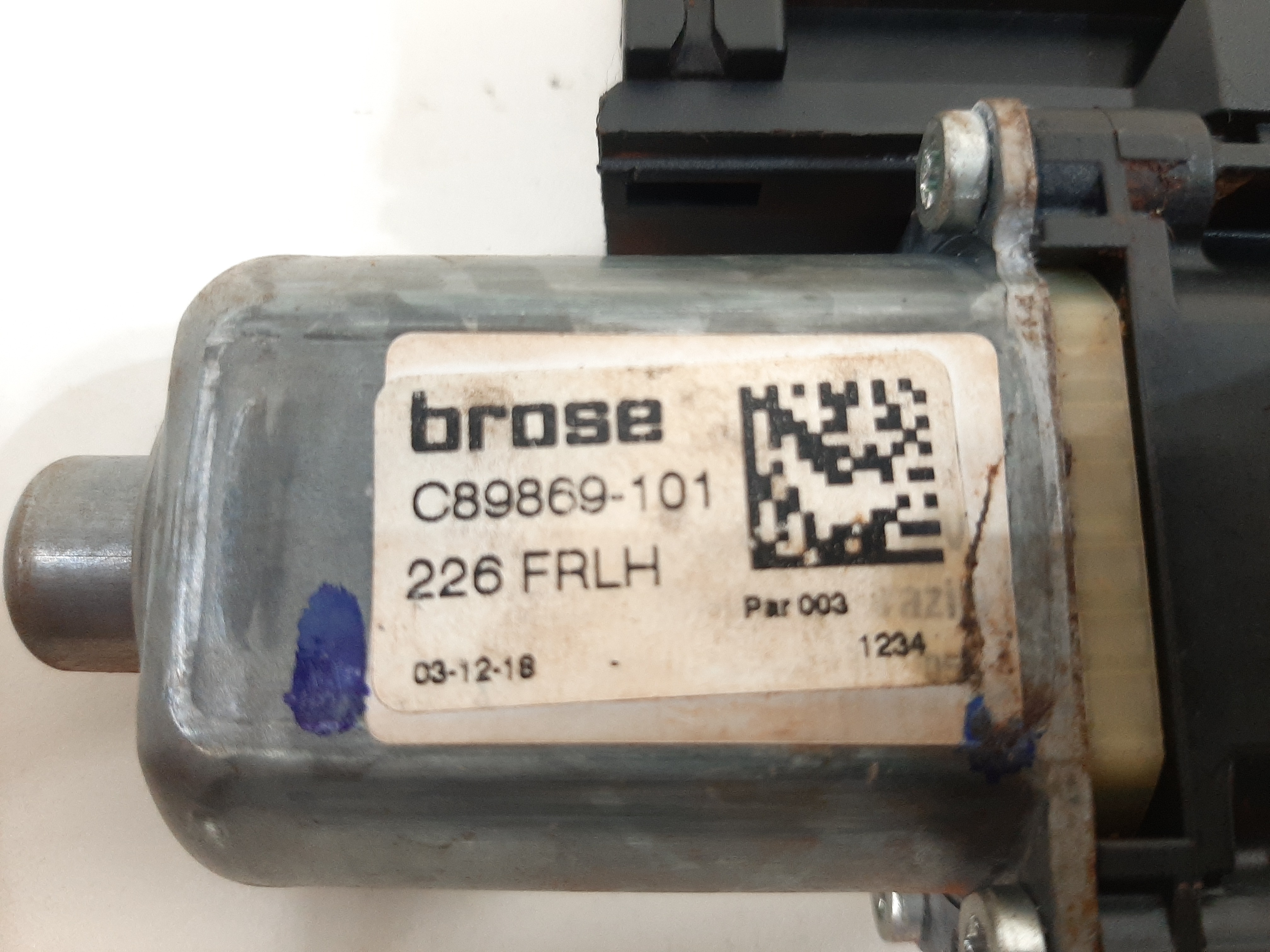 Motor Maquina Vidro Dianteiro Esquerdo Fiat Toro 2016 A 2022 4