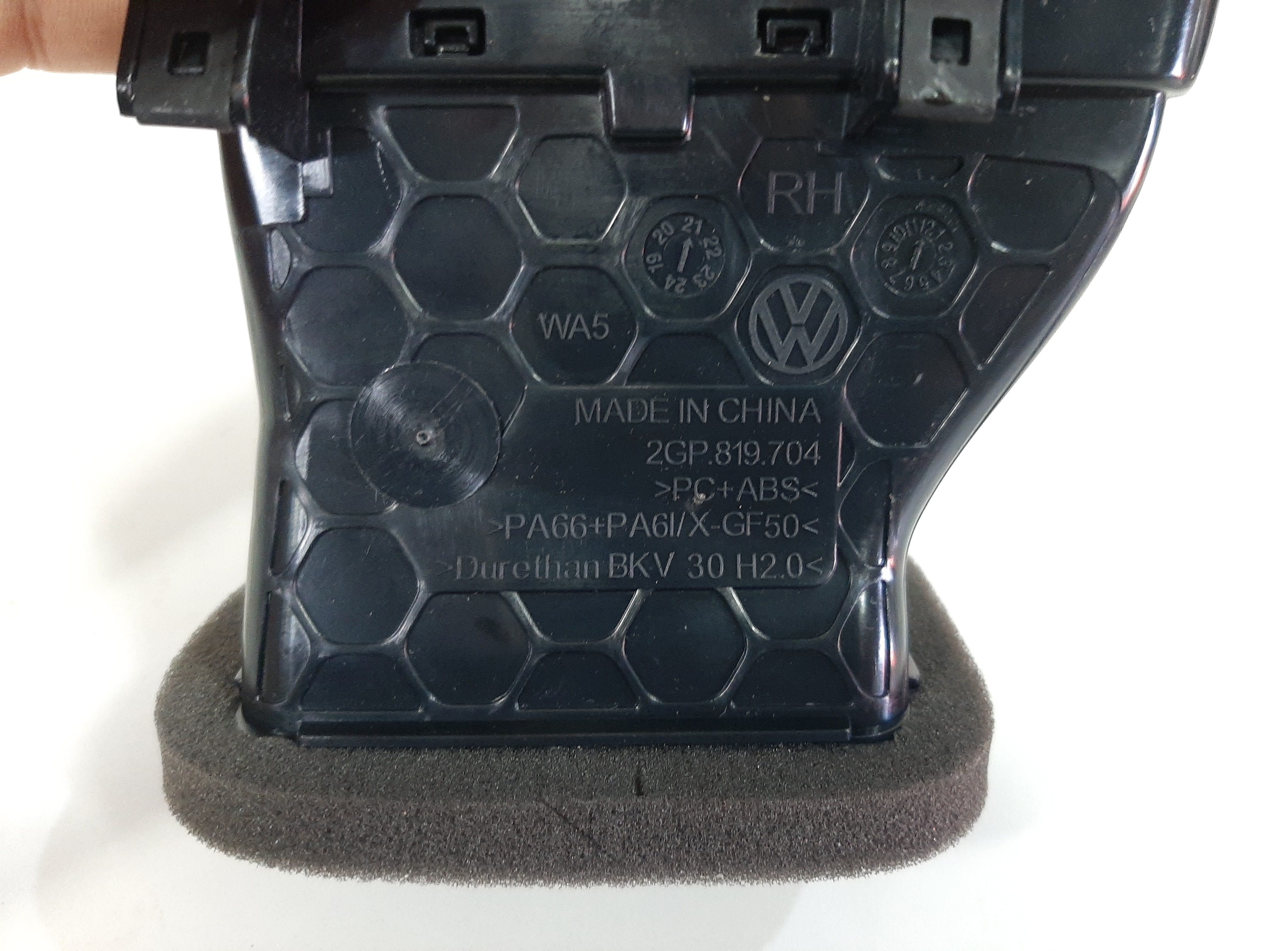 Difusor Ar Dianteiro Direito Vw T-cross 2019 2020 2021 2022 5