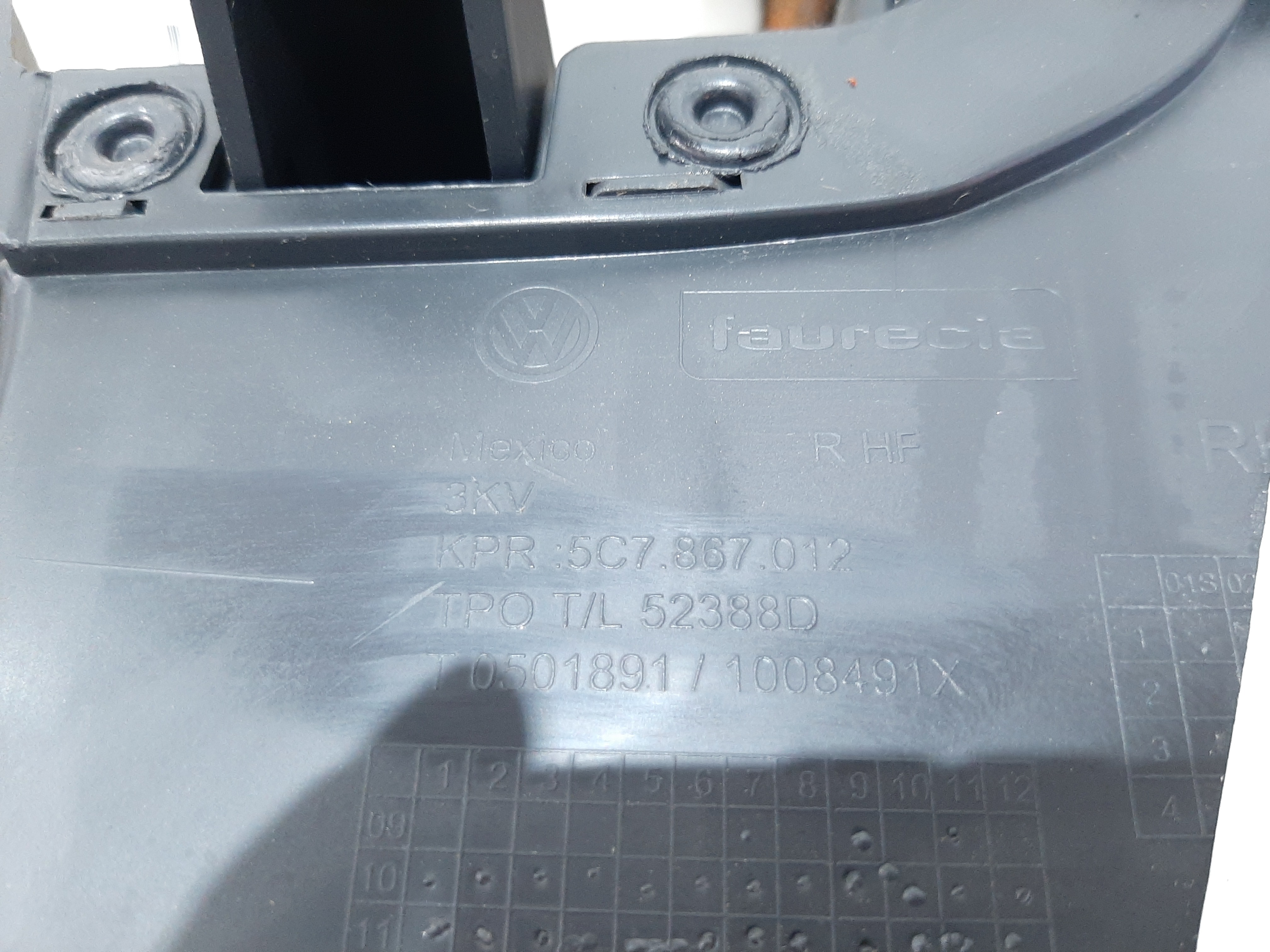 Forro Porta Dianteiro Direito Jetta 2.0 Tsi 2011 2012a 2017 8