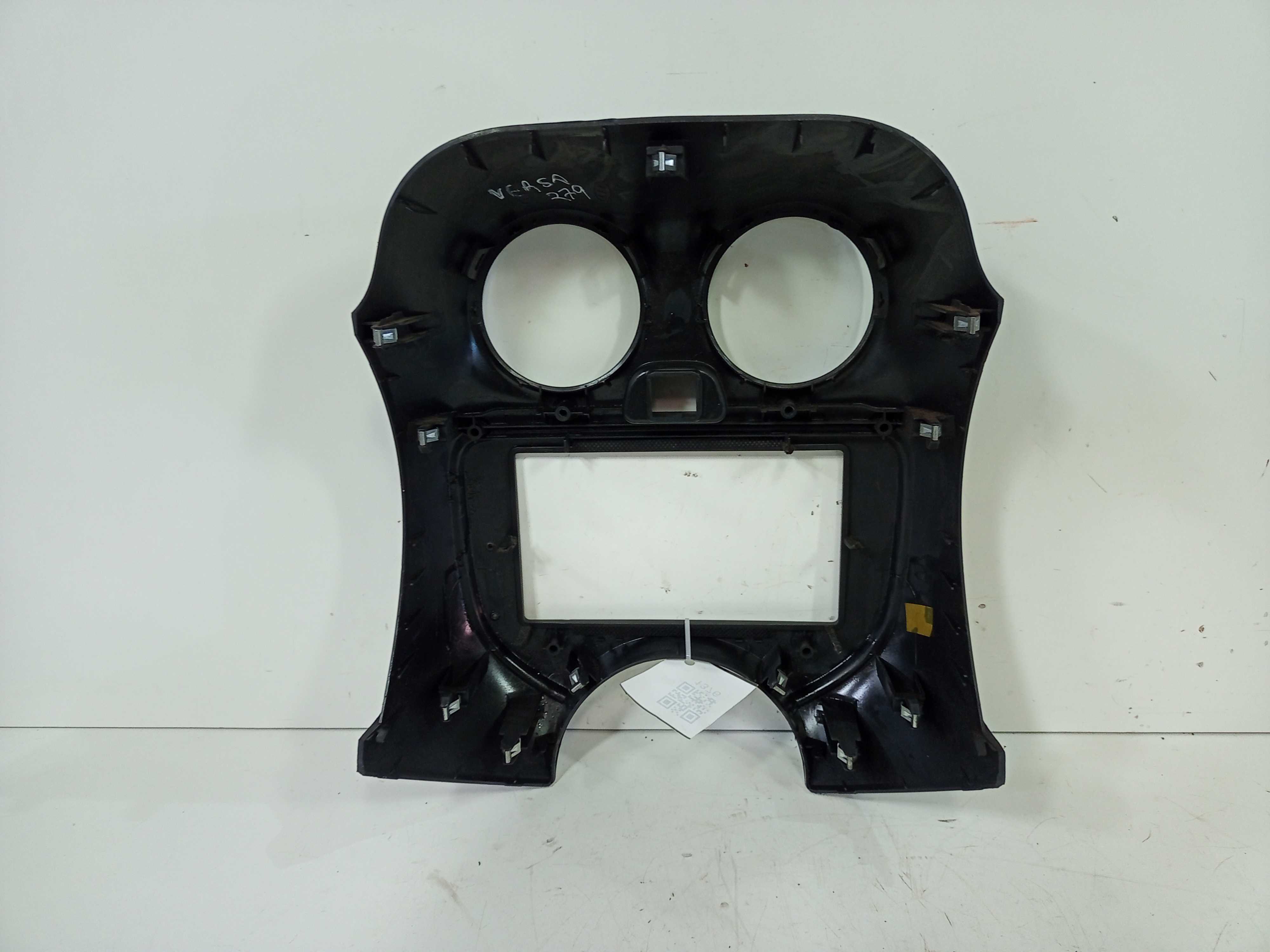 Acabamento Central Painel Nissan Versa 2011 2012 2013 A 2018 Preto 6