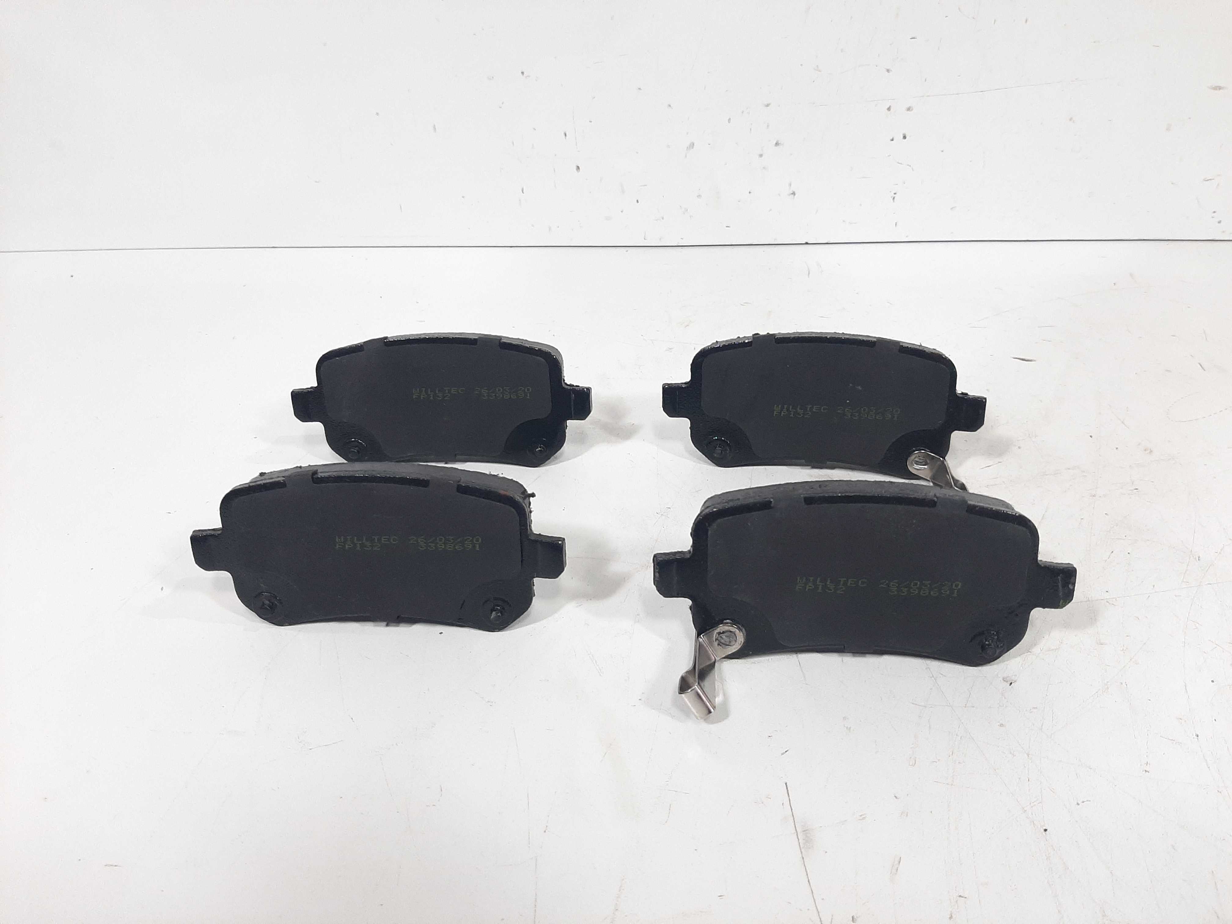 Pastilha Traseira Cerâmica Jeep Journey Fp132 Willtec 3