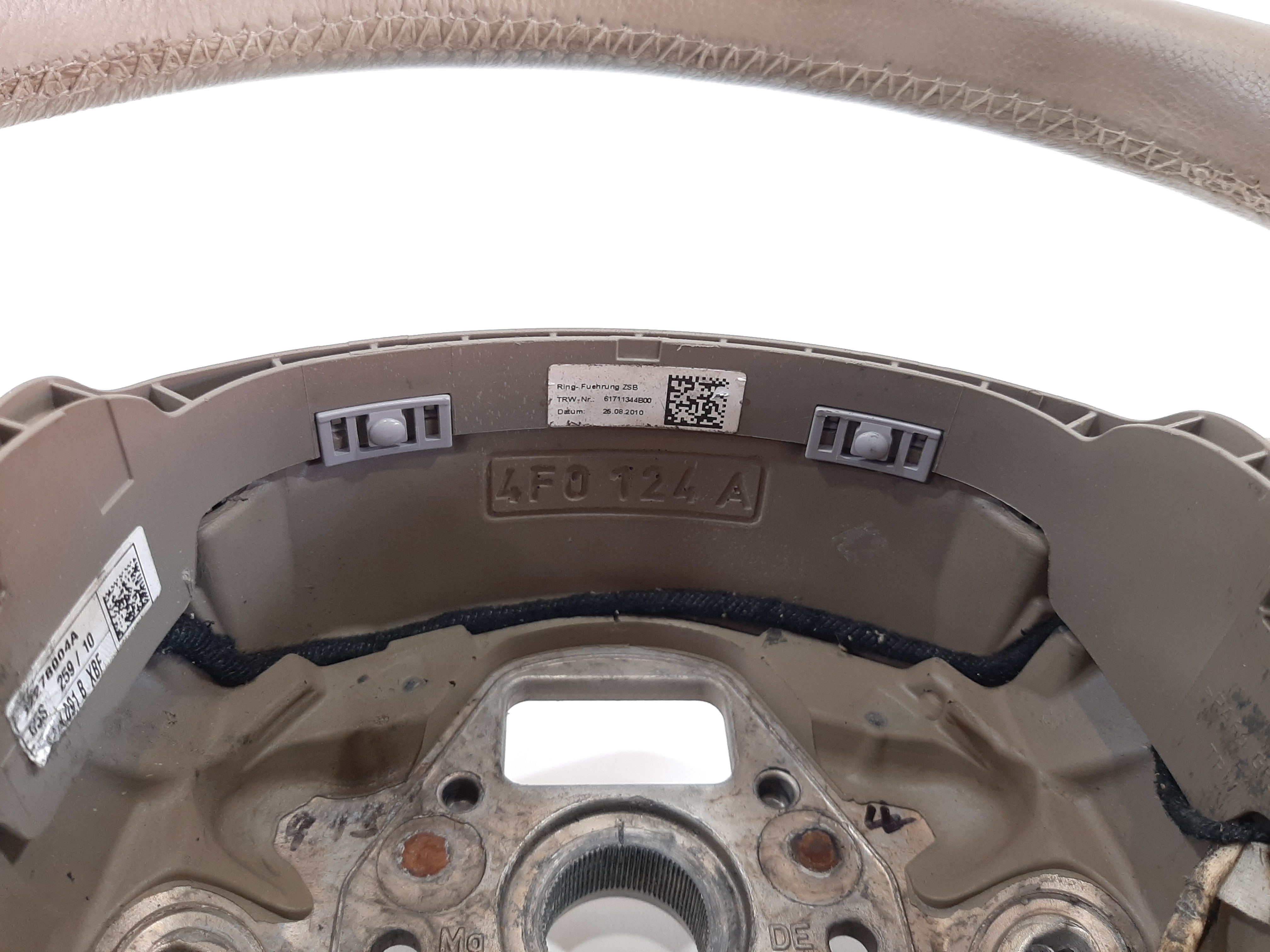 Volante Direção Bege Audi A4 B5 2008 2009 A 2015 4f0124a 10