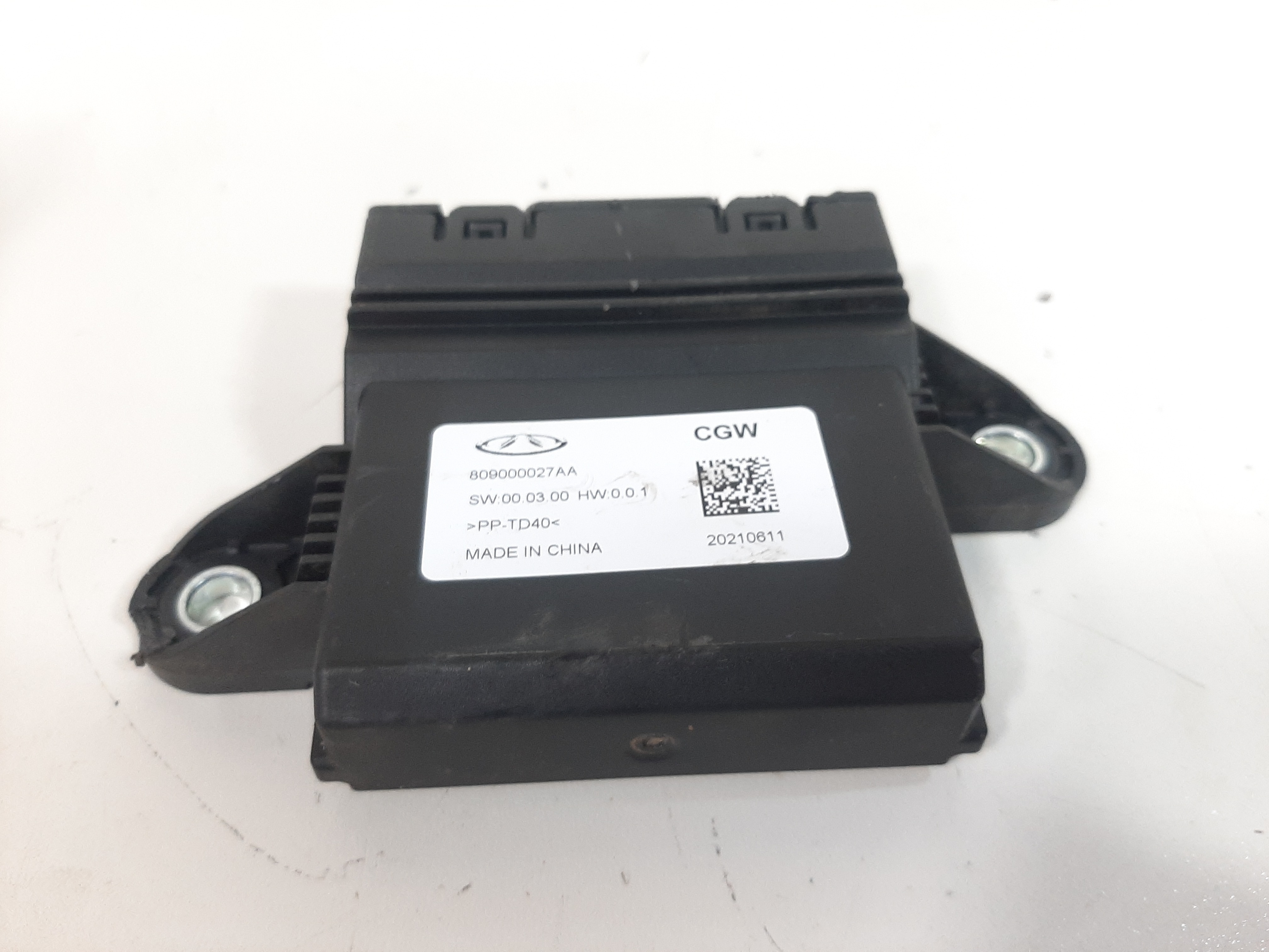 Módulo Gateway Chery Tiggo 8 1.6 2020 A 2022 809000027aa 3