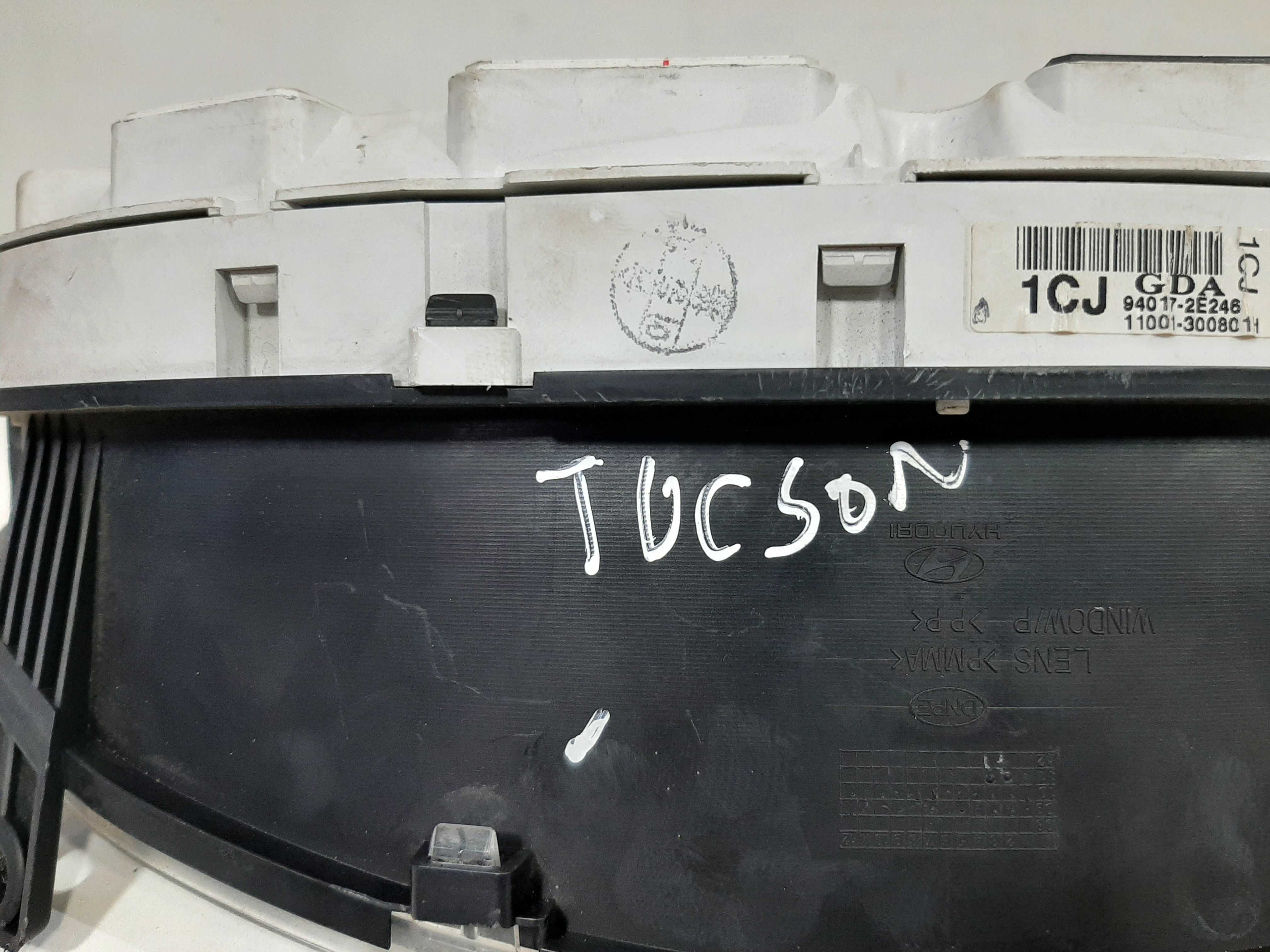 Painel Instrumento Hyundai Tucson 2010 A 2015 Lente Áspera 5