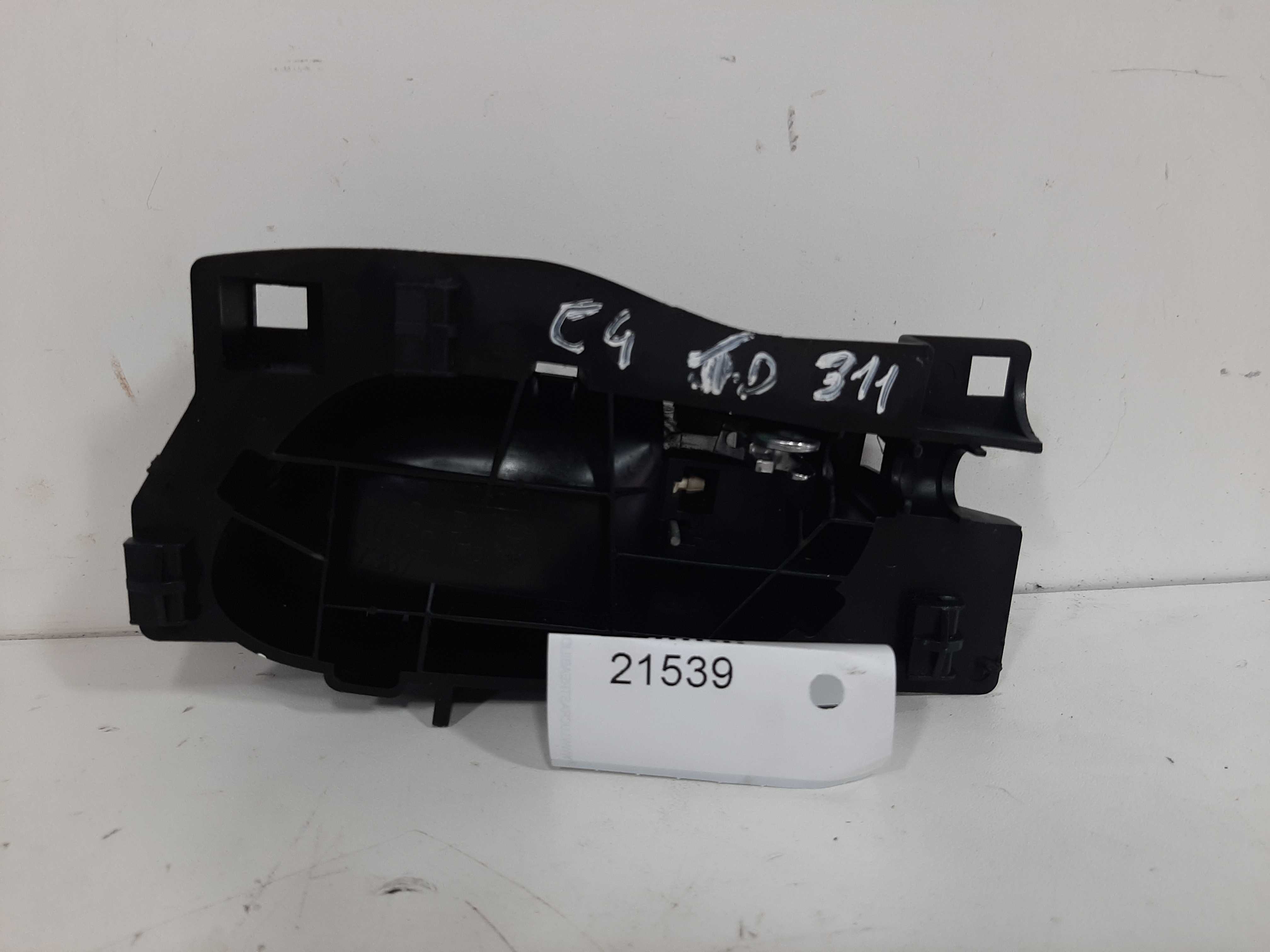 Maçaneta Interna Traseira Direita Citroen C4 2007 Ate 2013 2