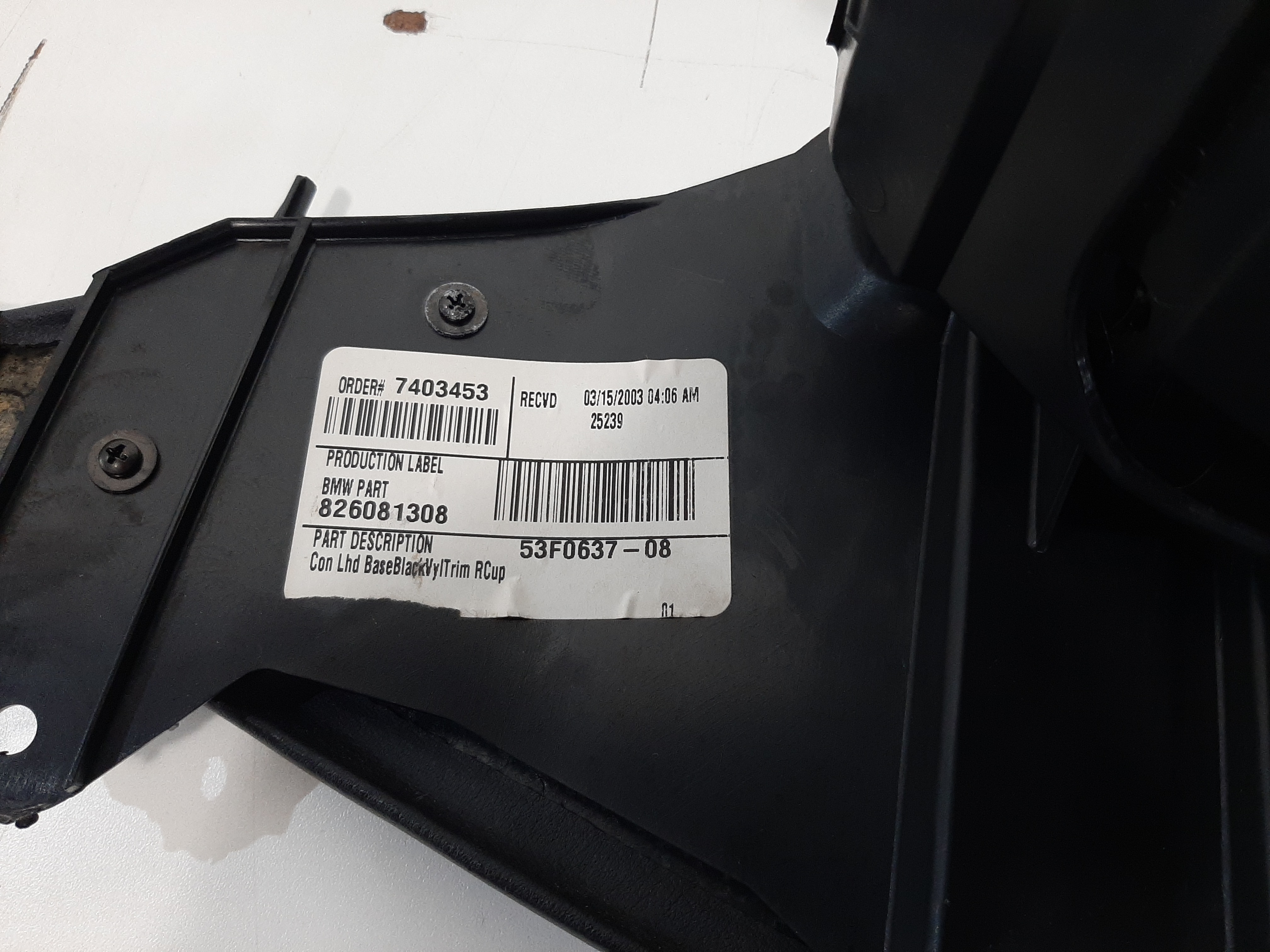Console Central Bmw X5 E53 1999 2000 2001 2002 2003 A 2006 9