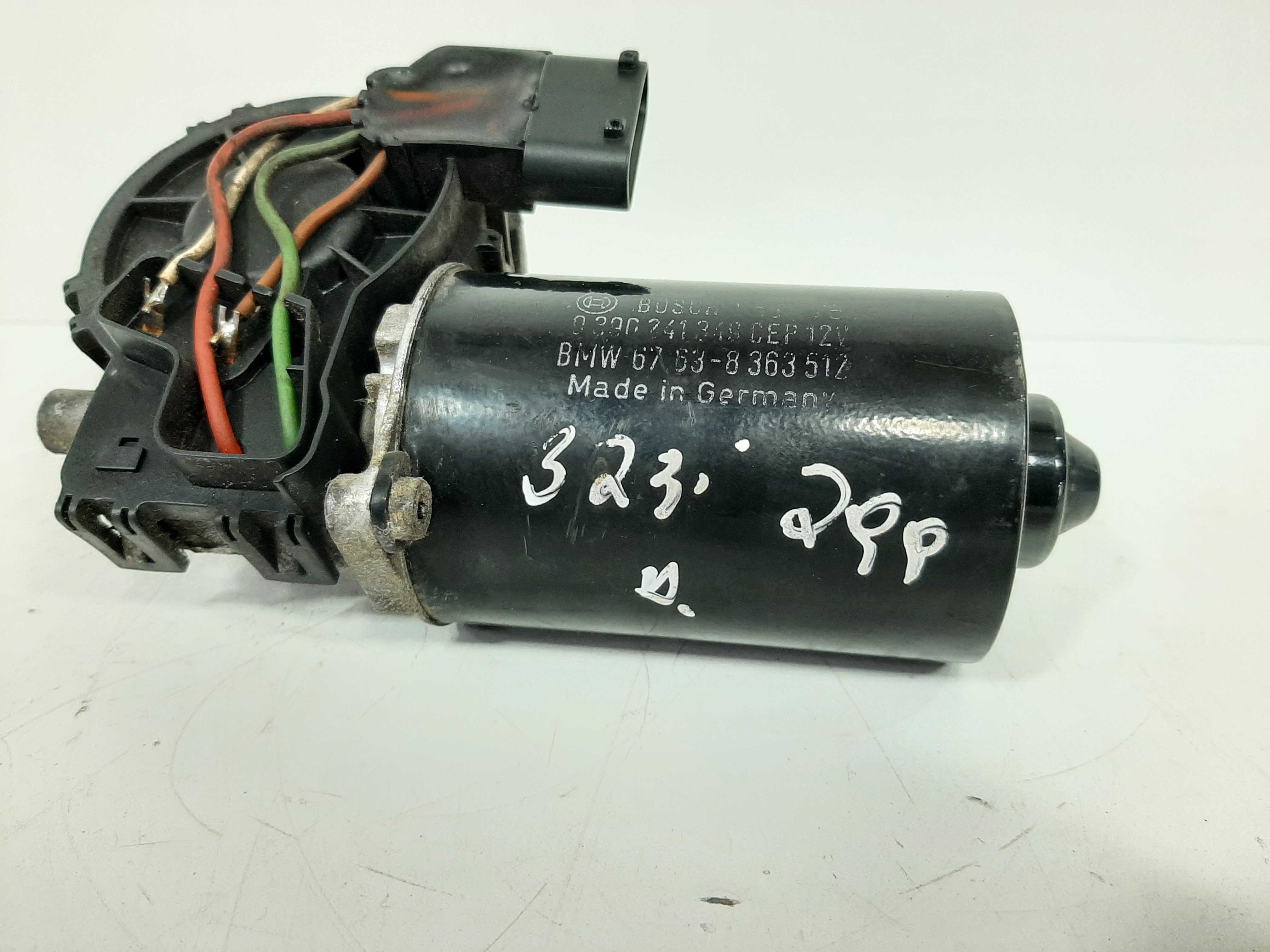 Motor Limpador Parabrisas Bmw 323i E36 1991 1992 1993 A 2000 6