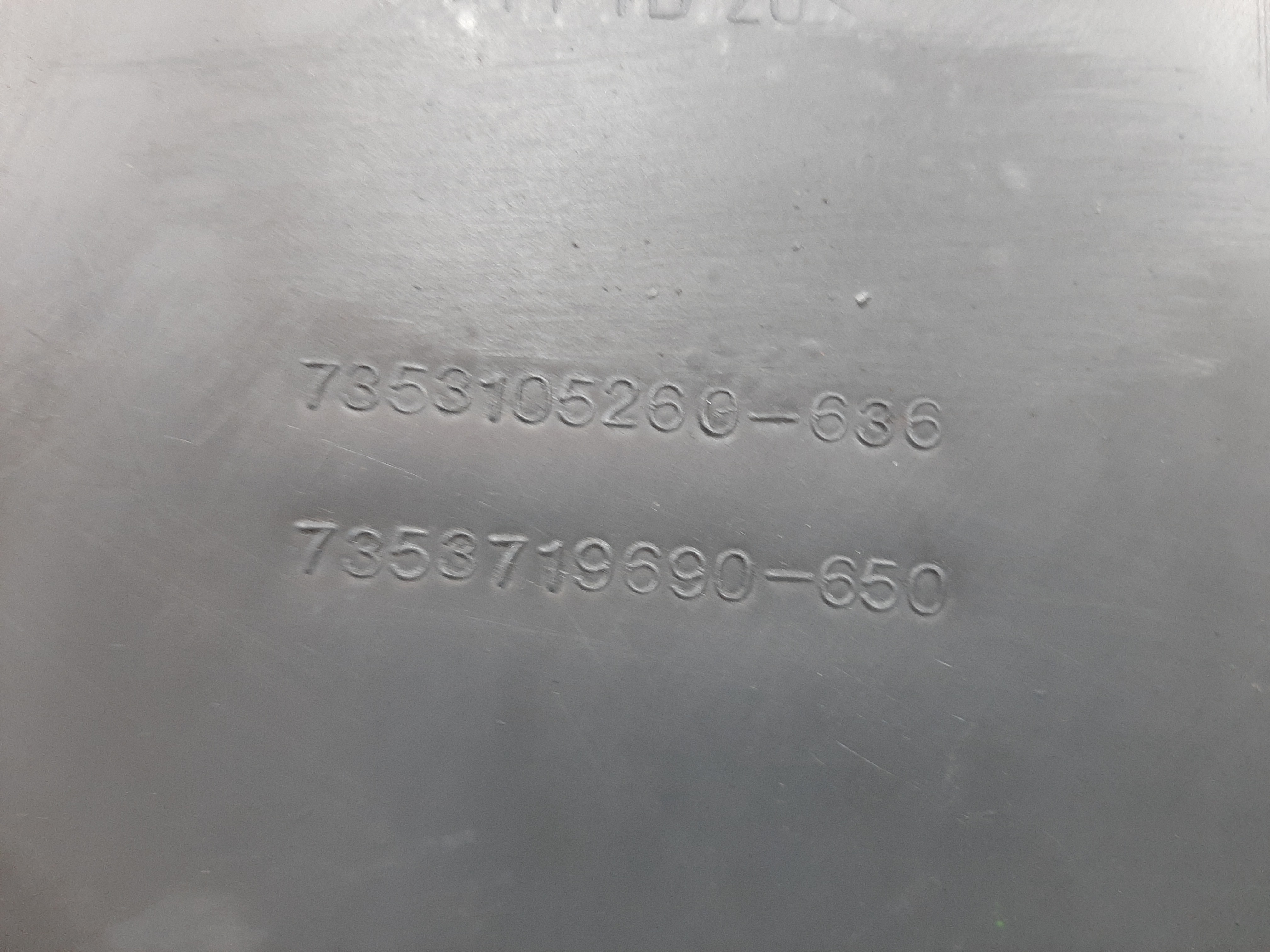 Acabamento Coluna Central Direita Fiat Doblo 2002 A 2021 9