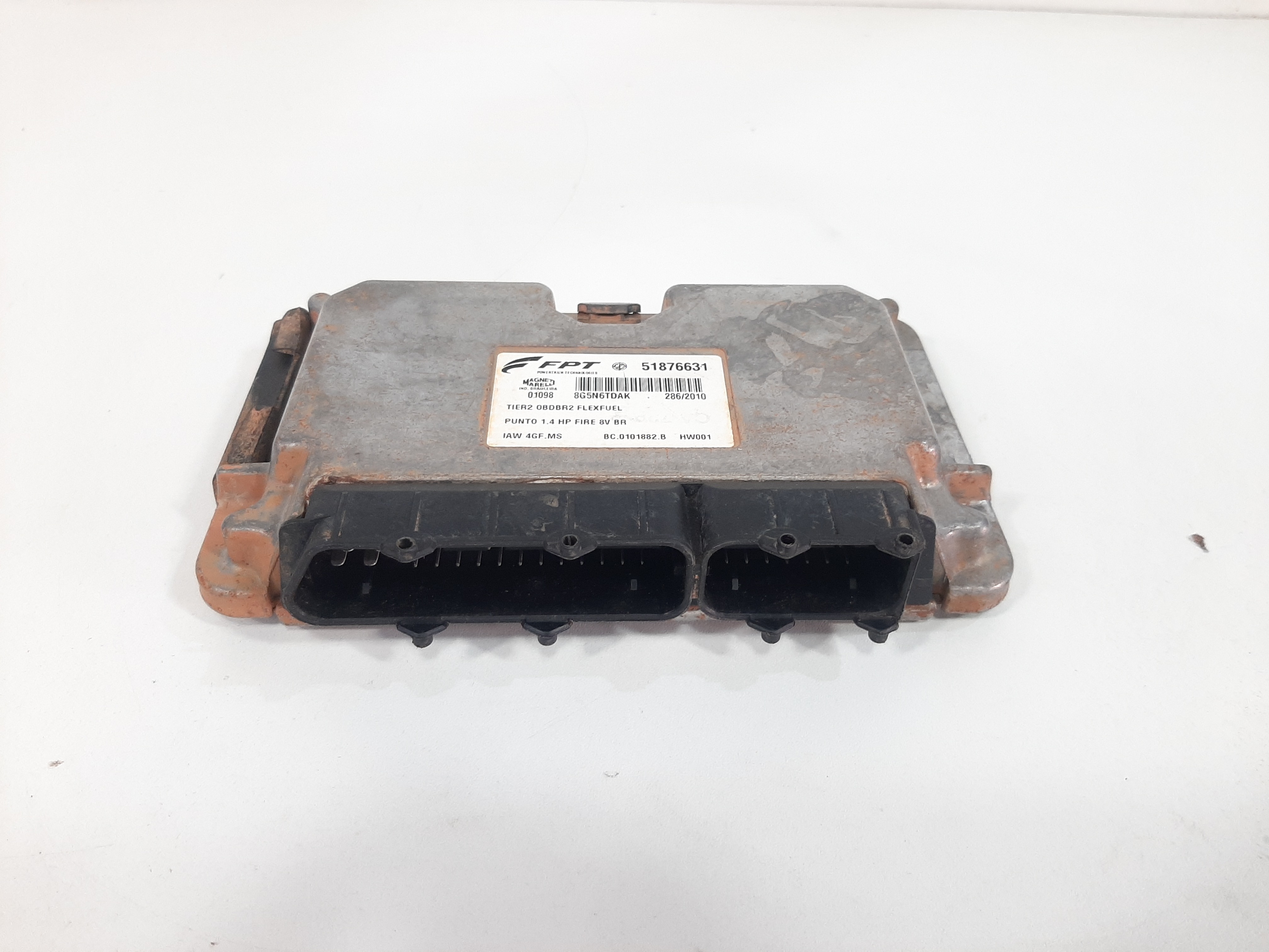 Módulo Injeção Ecu Fiat Punto 1.4 Fire 2008 A 2012 Bloqueado 6
