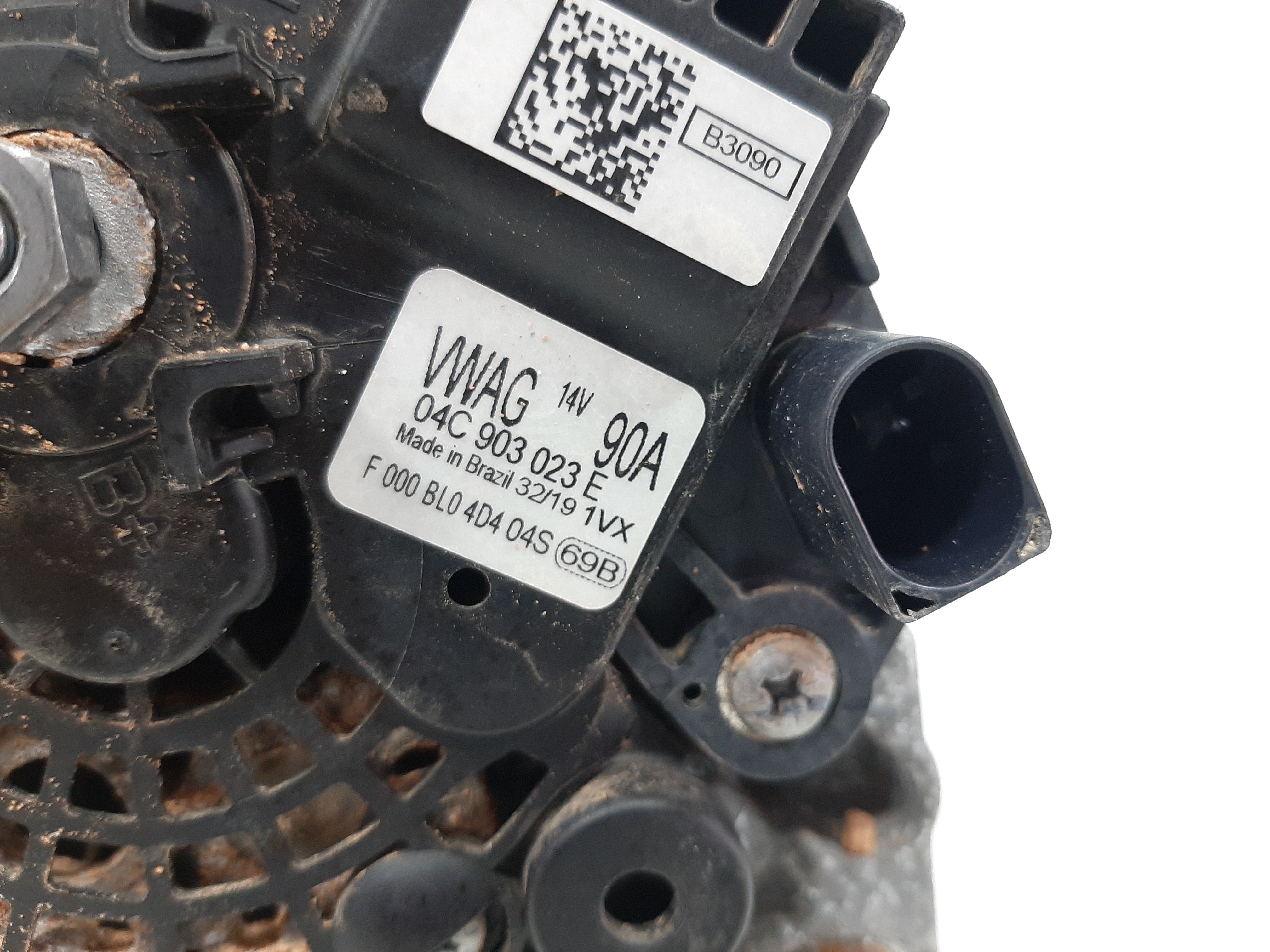 Alternador Vw Volkswagen Virtus 1.6 Msi 2018 2019 2020 2022 3