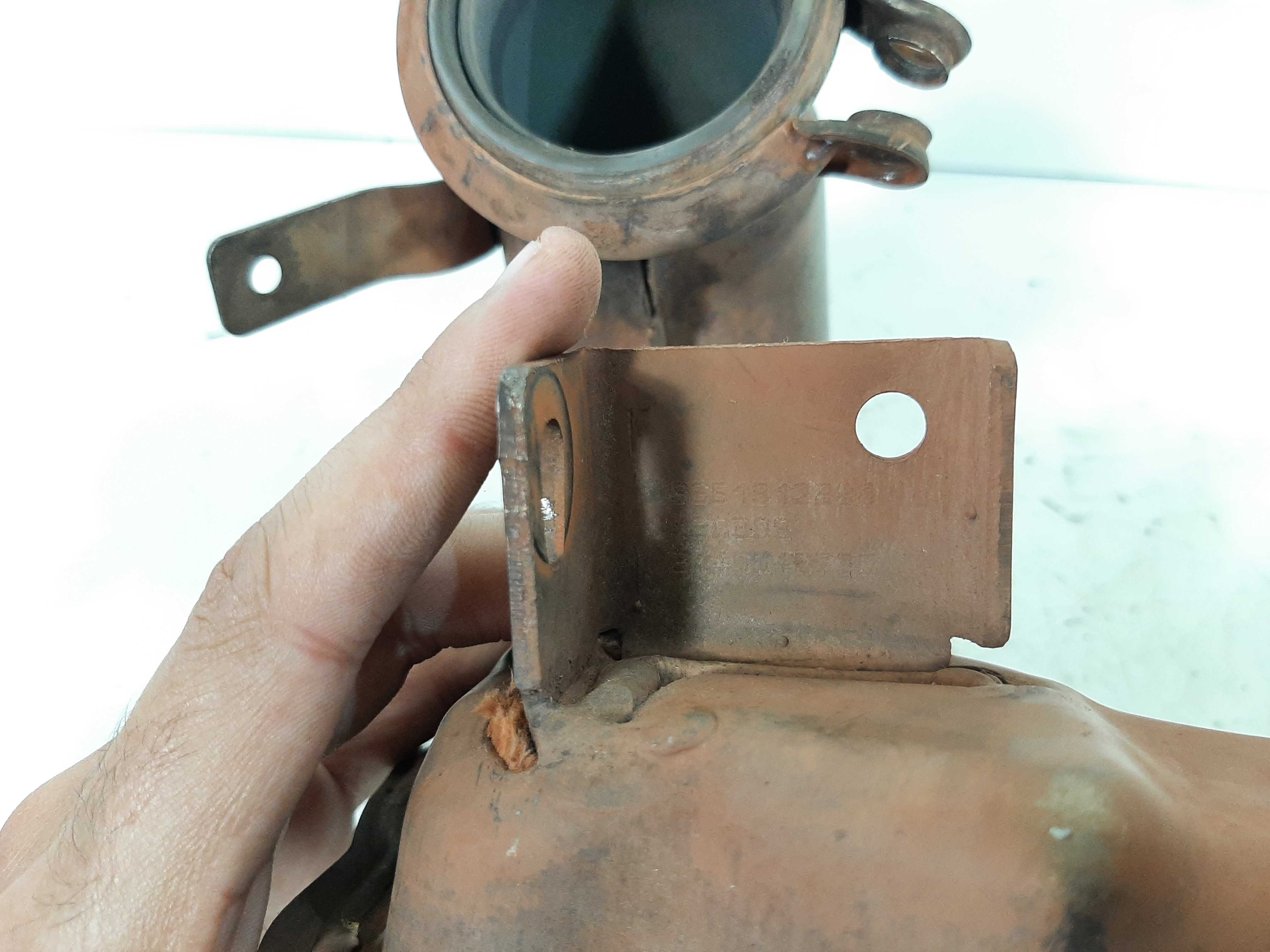 Duto Tubo Coletor Escape Citroen C4 Hatch 2.0 16v 07 A 2013 2