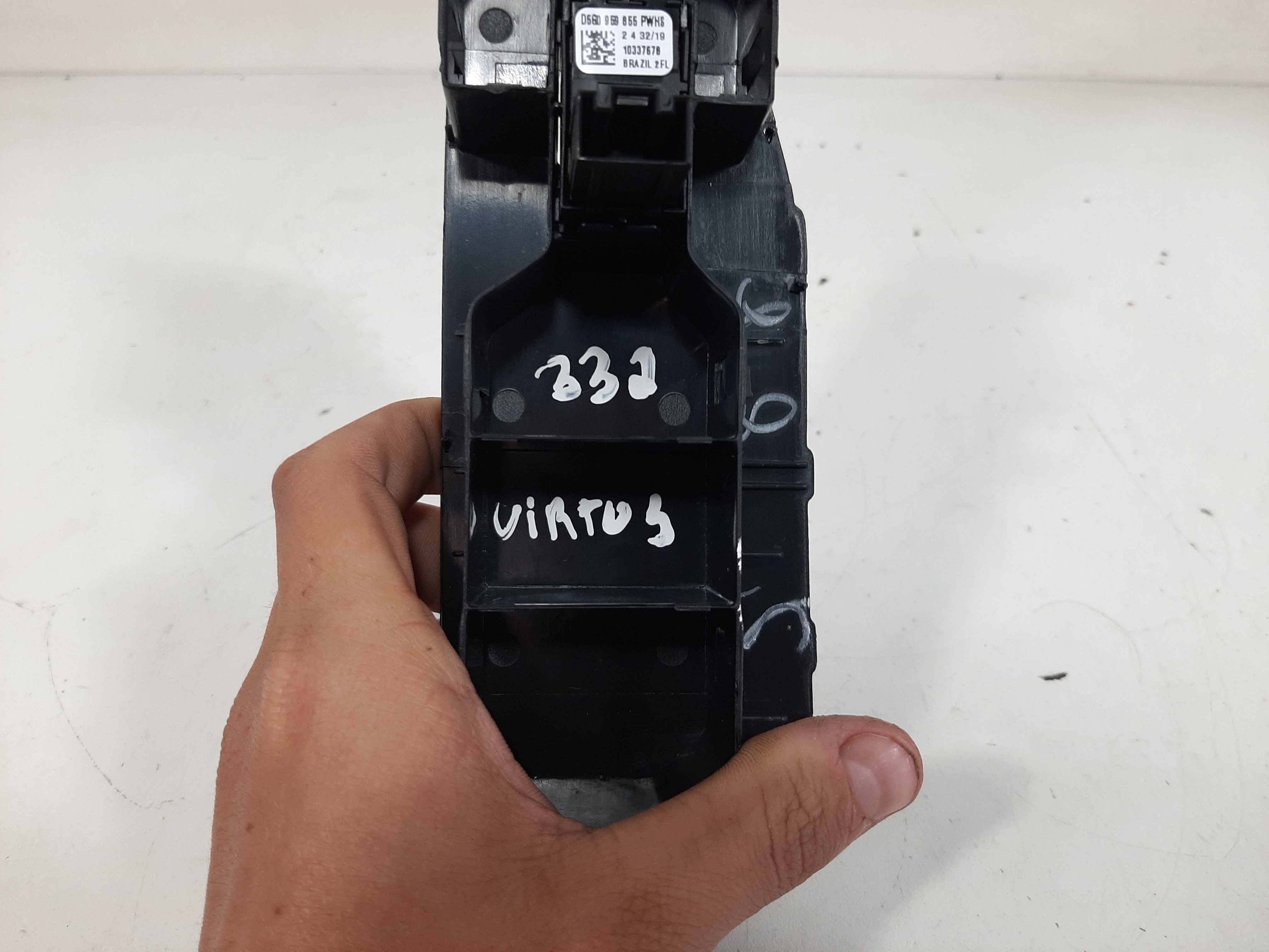 Comando Vidro Dianteiro Direito Vw Polo Virtus 2018 A 2022 6
