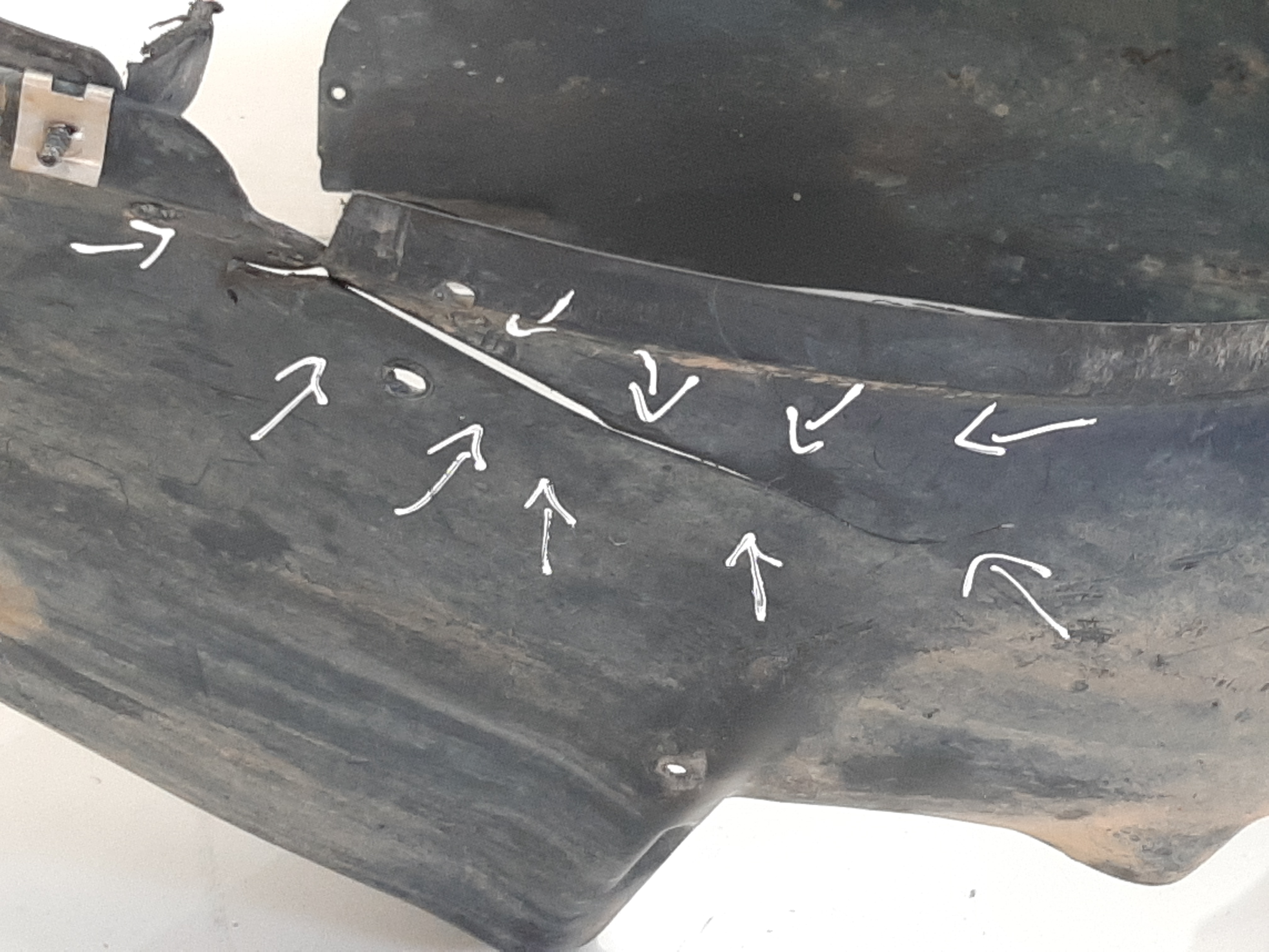 Parabarro Dianteiro Direito Audi A3 1997 A 2006 C/ Avaria 5