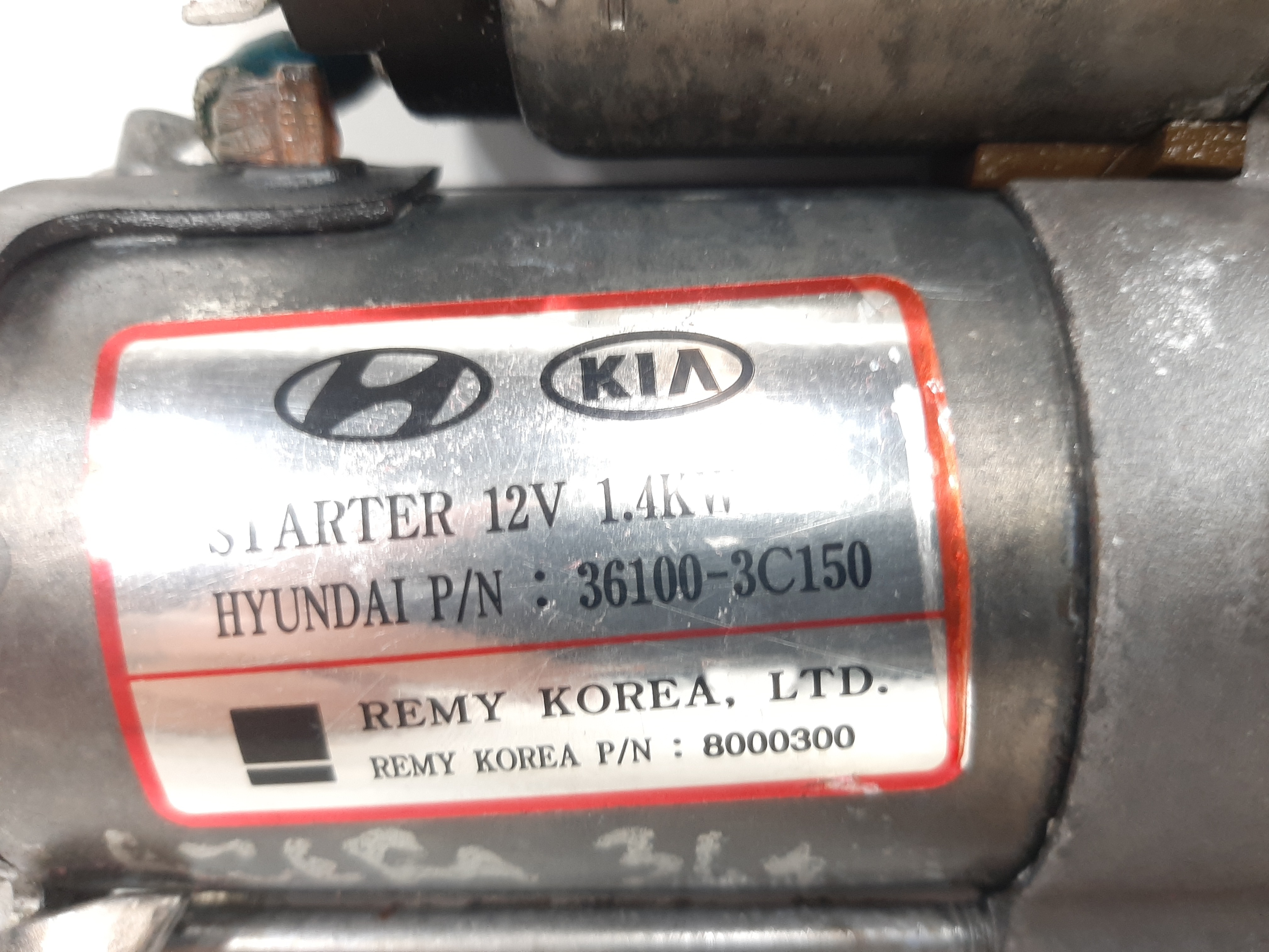 Motor Arranque Partida Hyundai Azera 3.3 2007 2008 A 2011 8