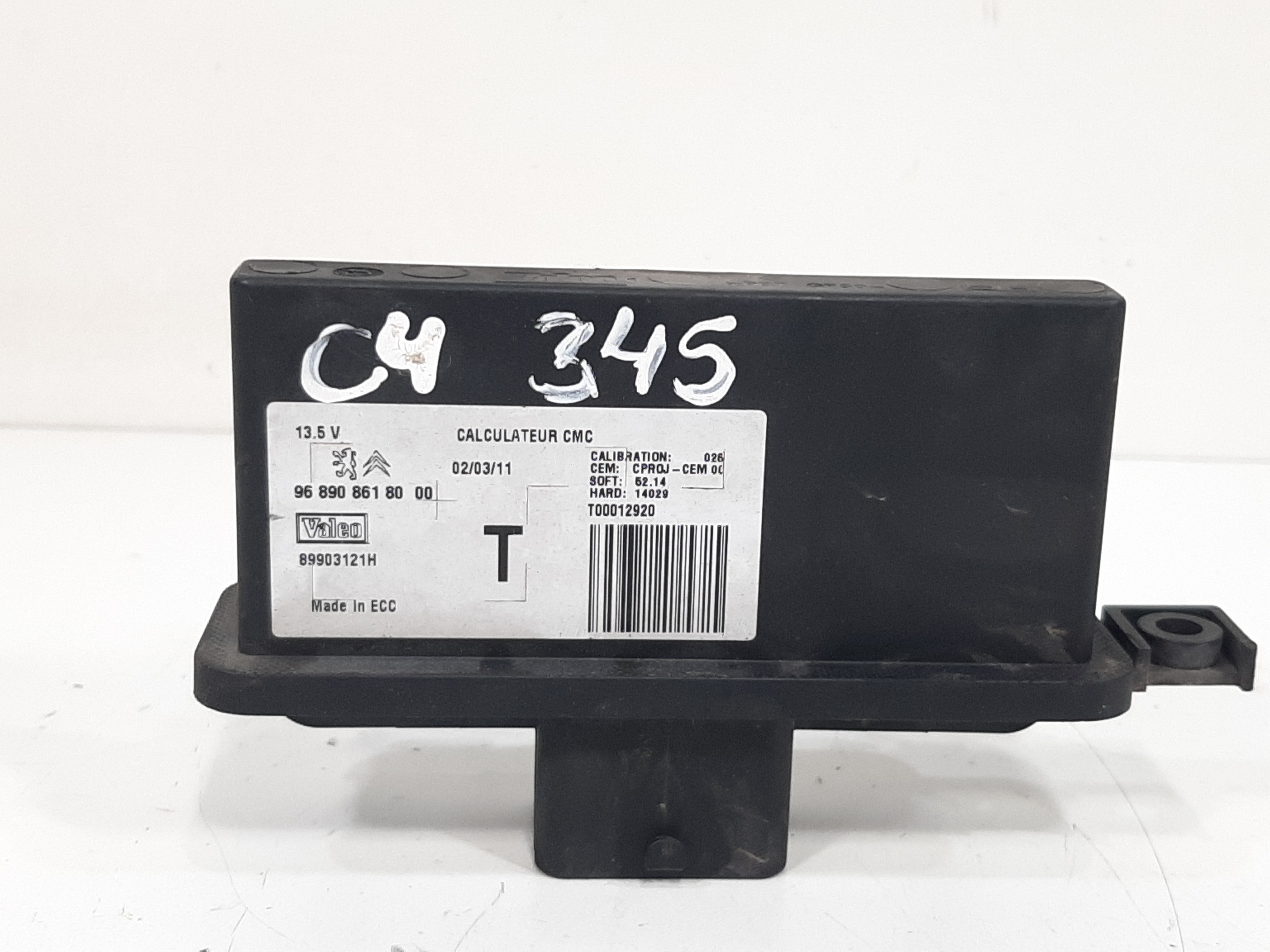 Módulo Estacionamento Citroen C4 2007 2008 2009 2010 A 2013 5