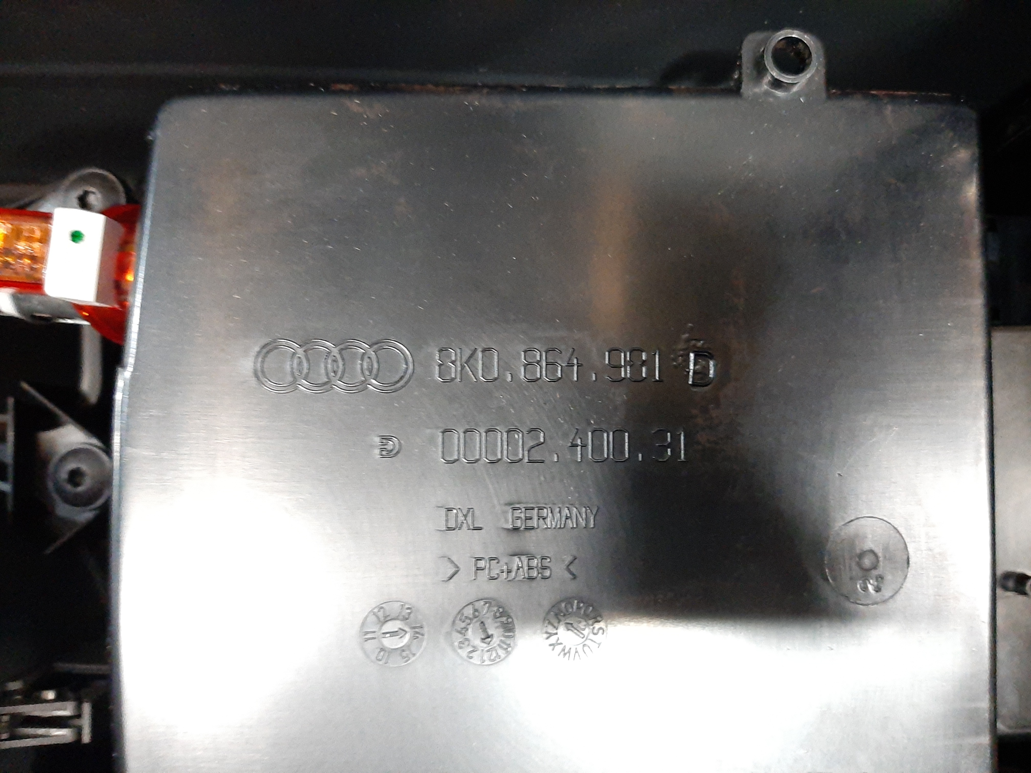 Console Central Audi A4 2010 2011 2012 2013 2014 2015 4