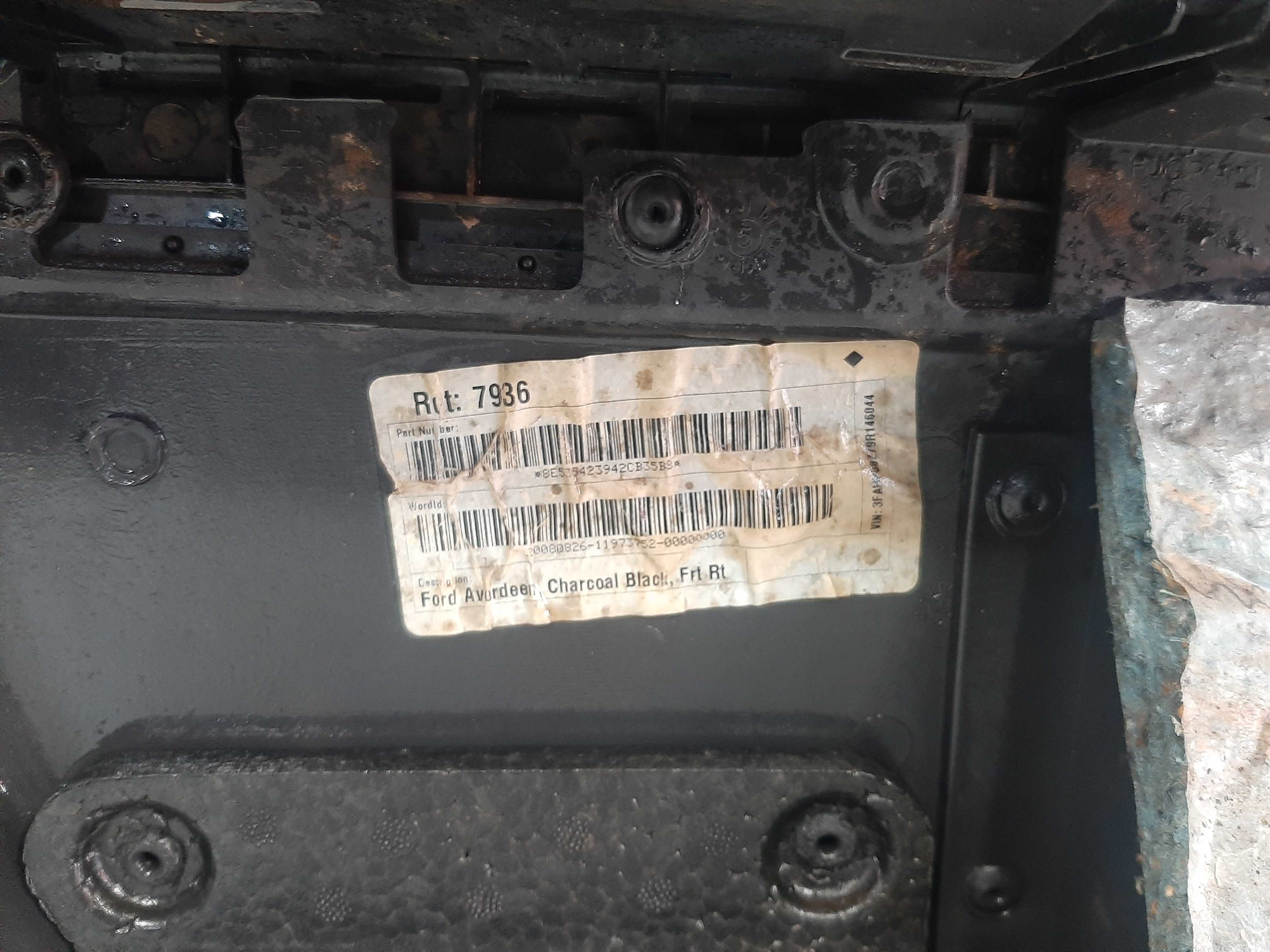 Forro De Porta Dianteira Direita Ford Fusion 2006 A 2011 7