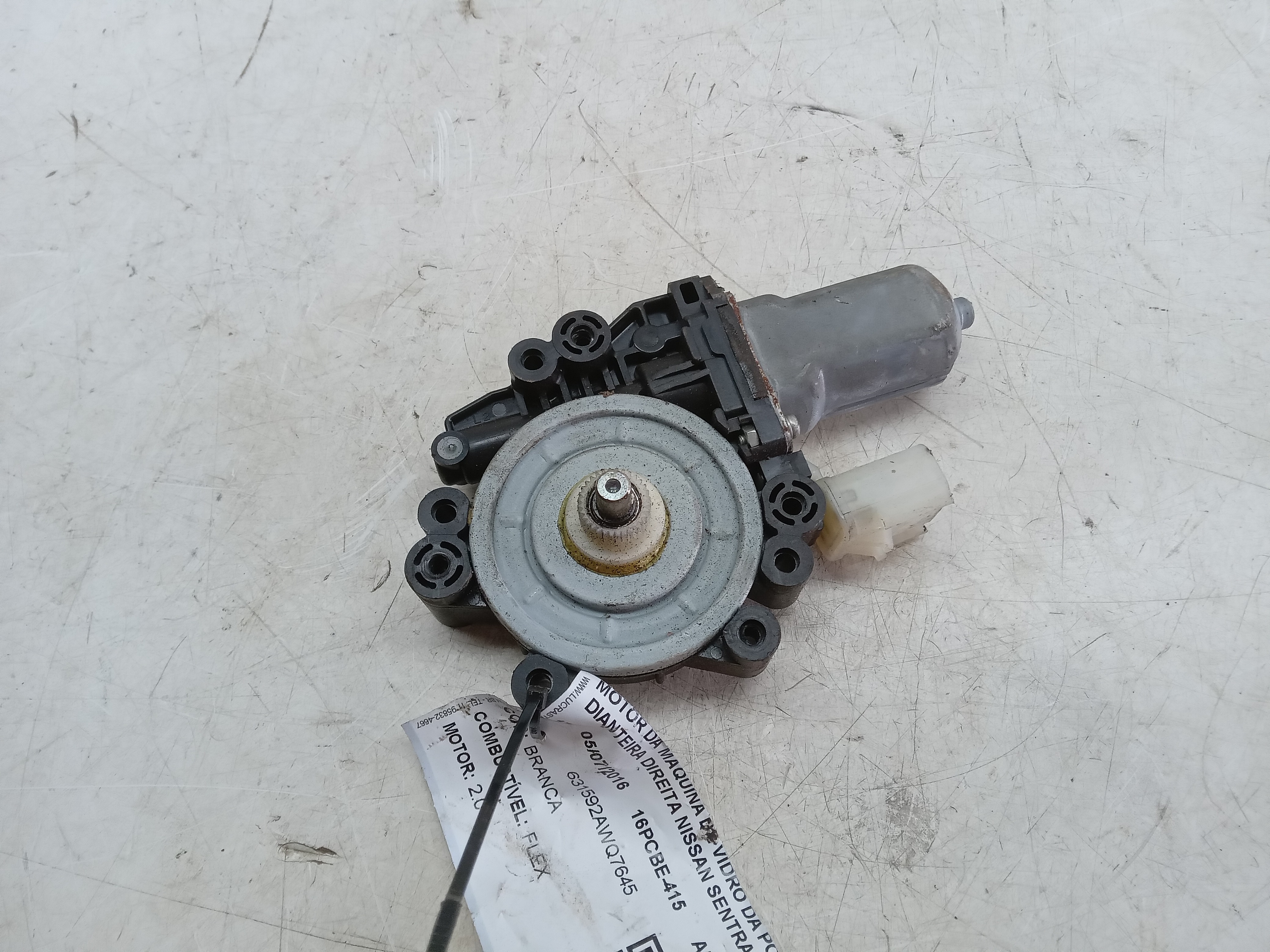 MOTOR MÁQUINA VIDRO DIANT LD NISSAN SENTRA 2013
