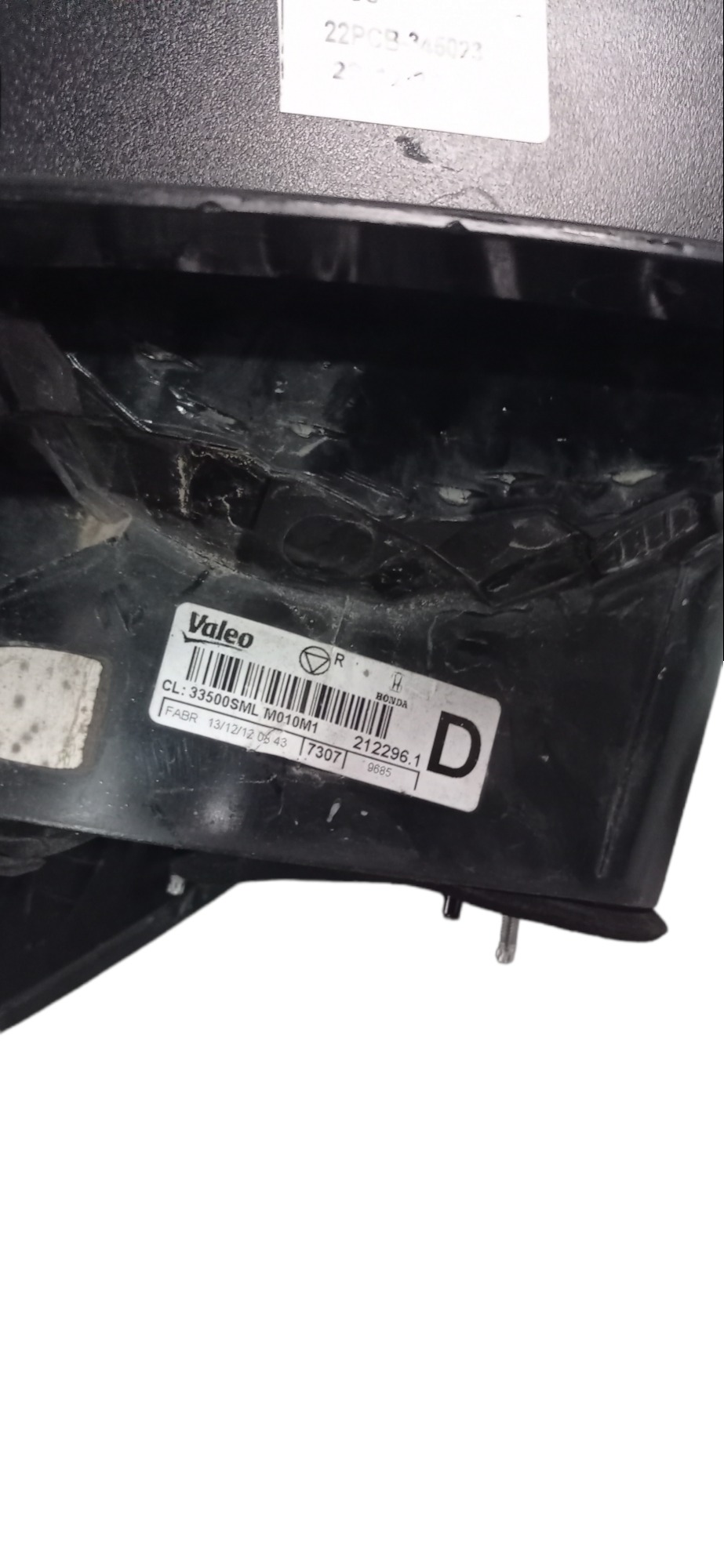 Lanterna Traseira Direita Honda Fit 2011 Recuperada  Direito Xxxx 10
