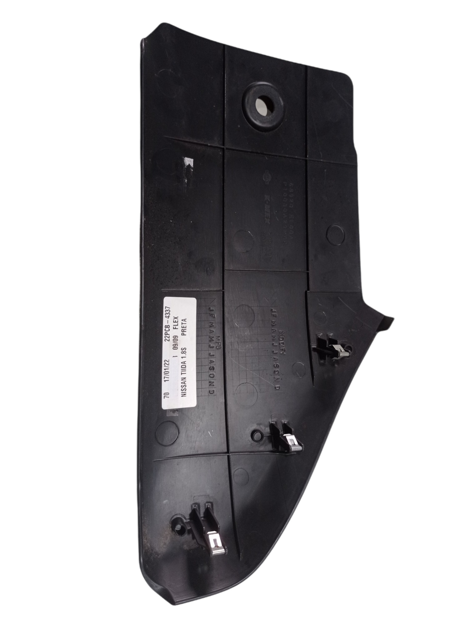 Acabamento Console Direito Nissan Tiida 2009 Original 5