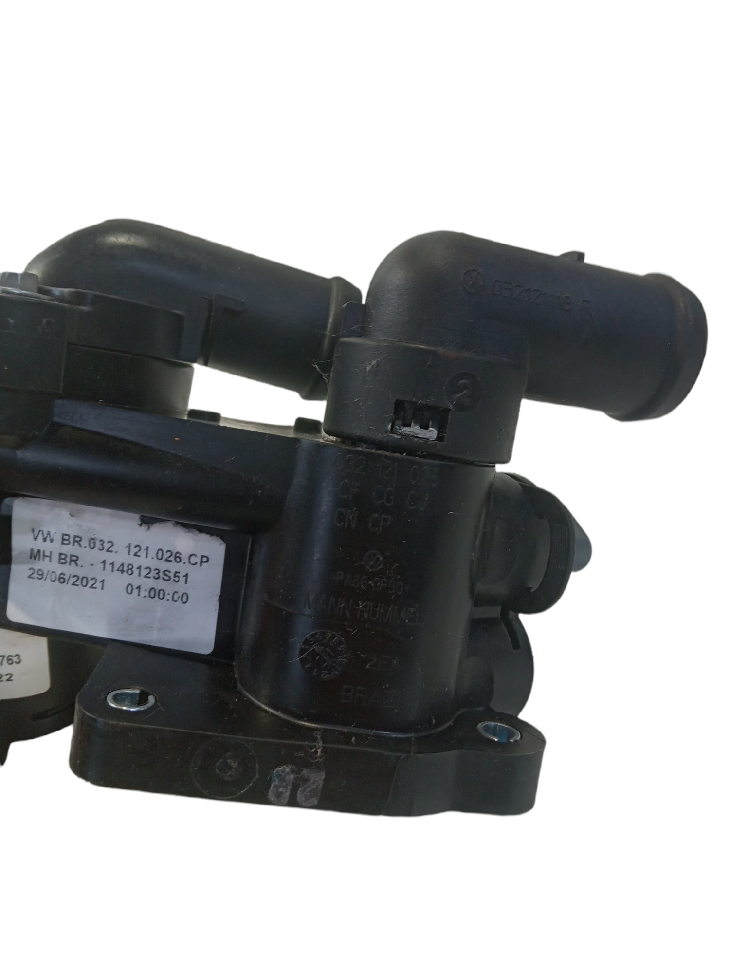 032121026 Carcaça Termostatica Vw Gol G6 1.6 2014 5