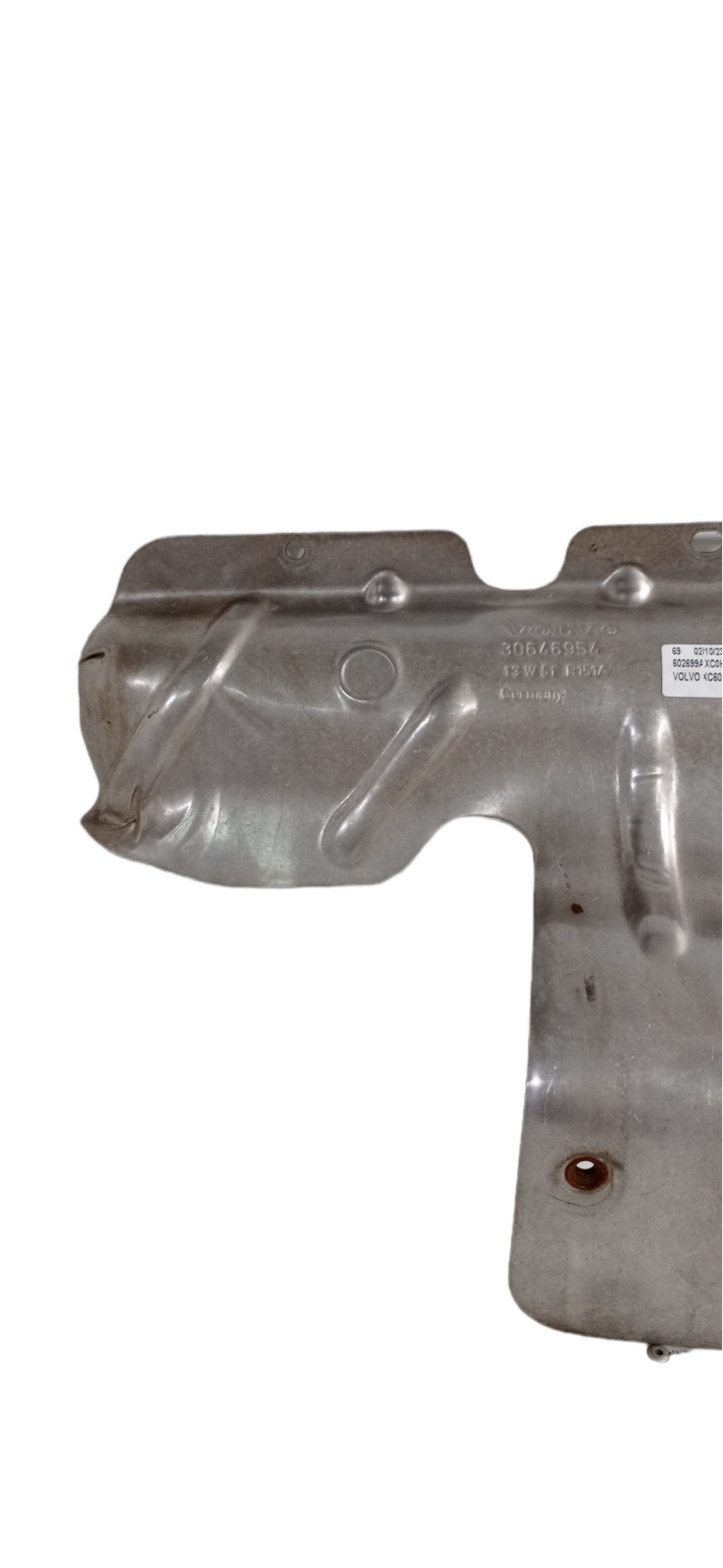 Chapa Protetor Coletor Escape Volvo Xc60 2014 3