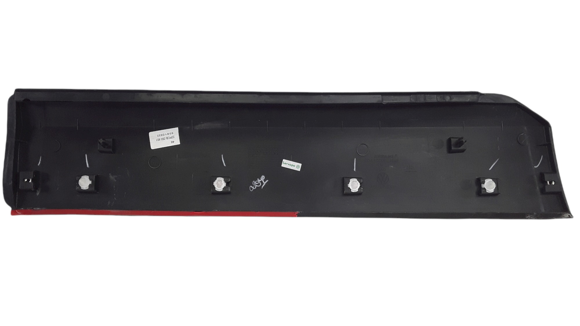 Friso Porta Traseira Esquerda Vw T-cross 2018 A 2021 4